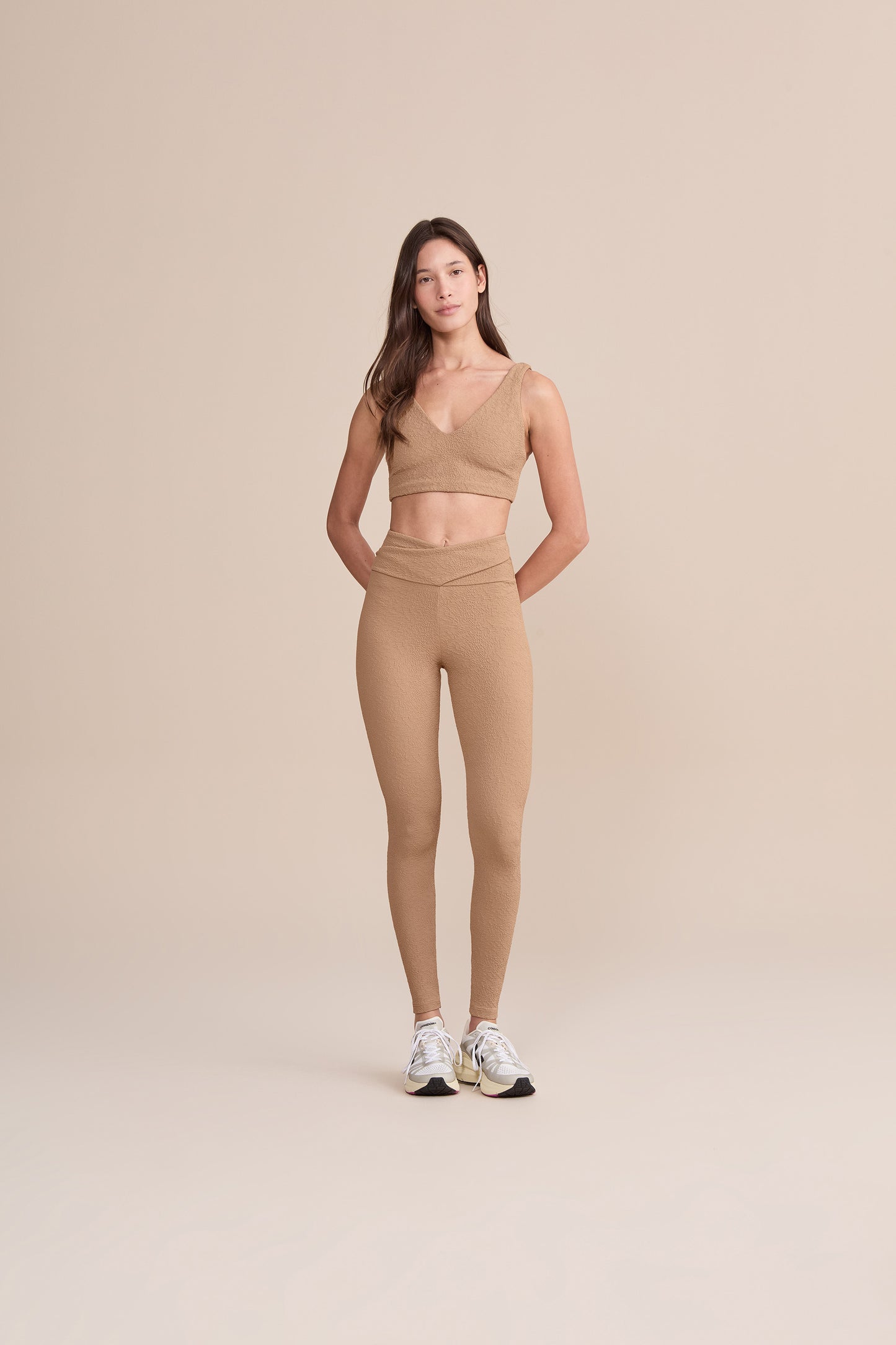 Jacquard Outline Long Leggings