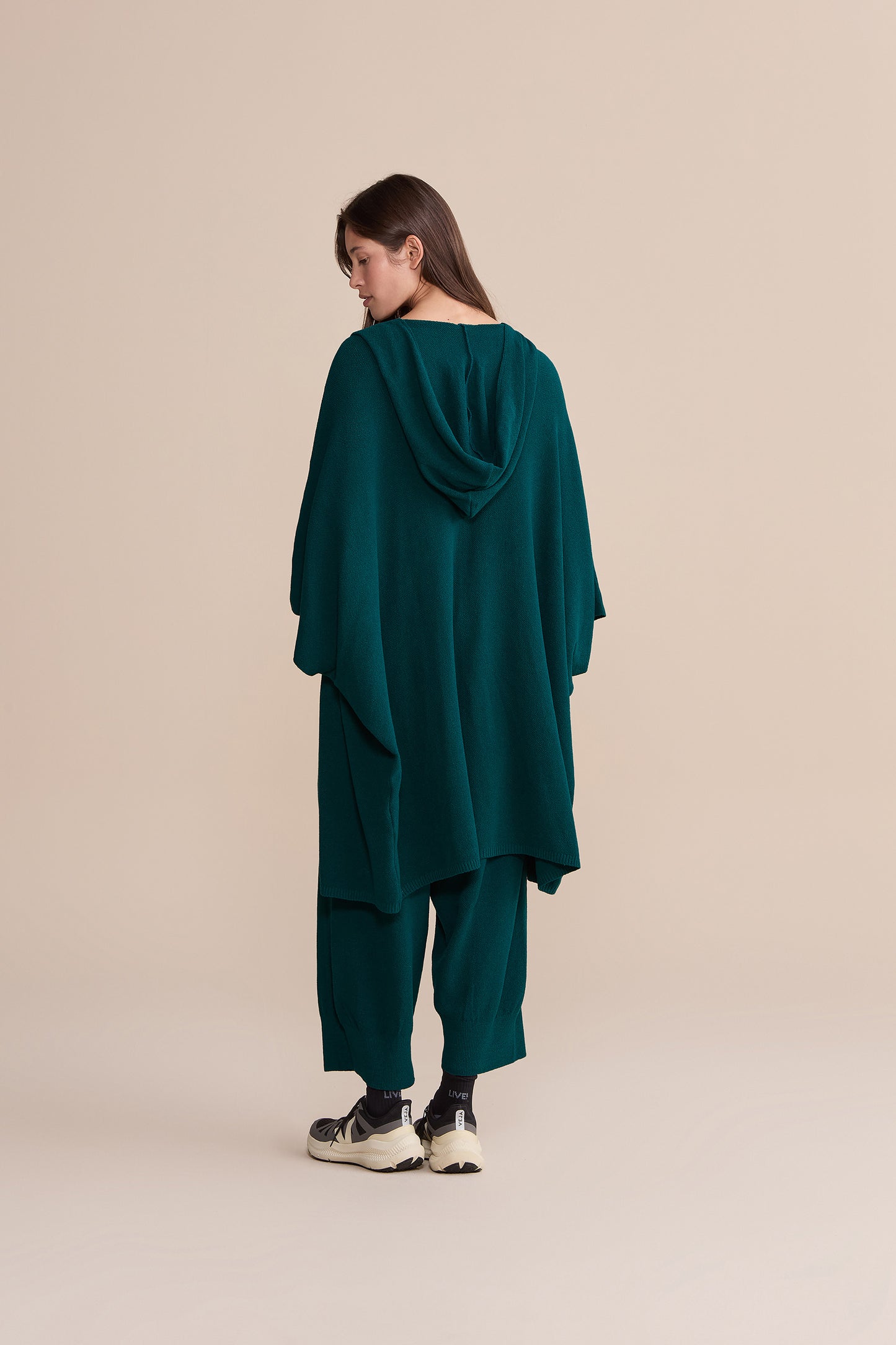 Mesh Stitch Knit Cardigan