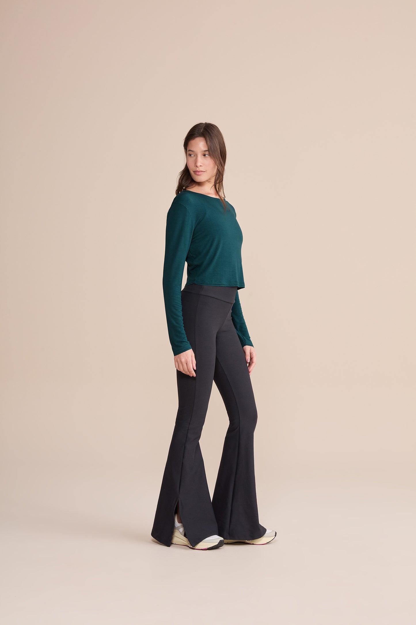 Visco Heart ML Crop Tee