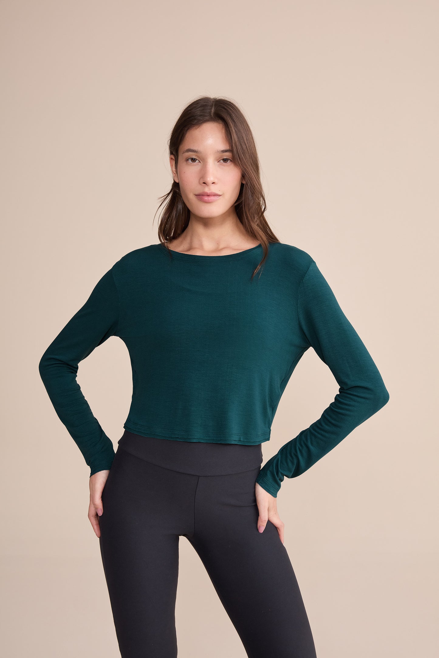 Visco Heart ML Crop Tee