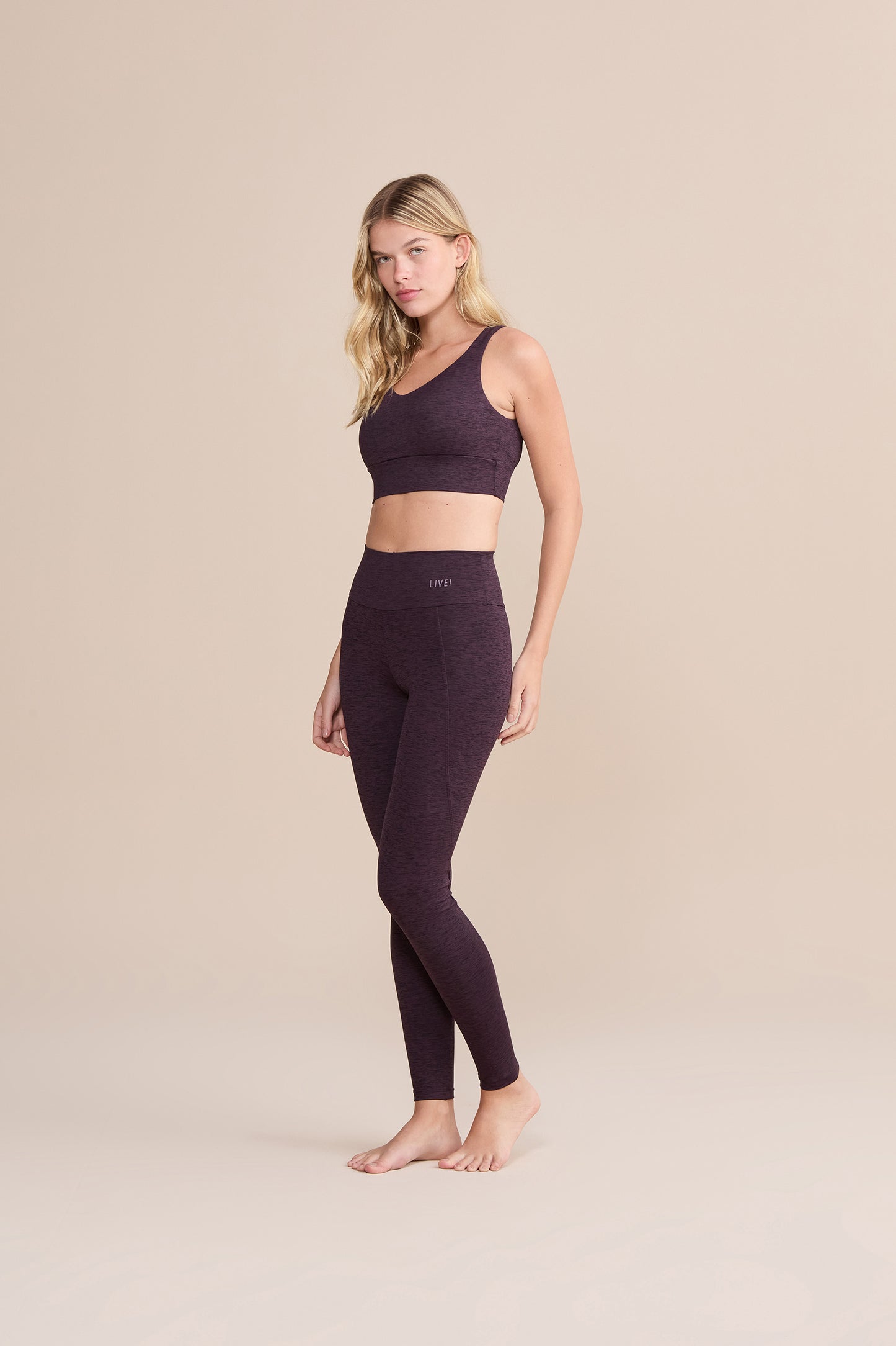 Thin Straps Groove Sports Bra