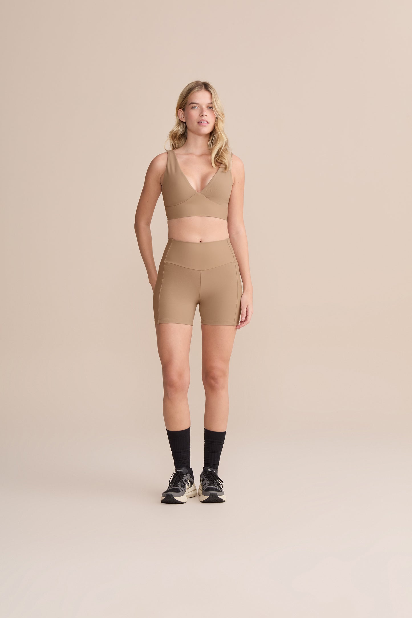 V Neopren Line Sports Bra