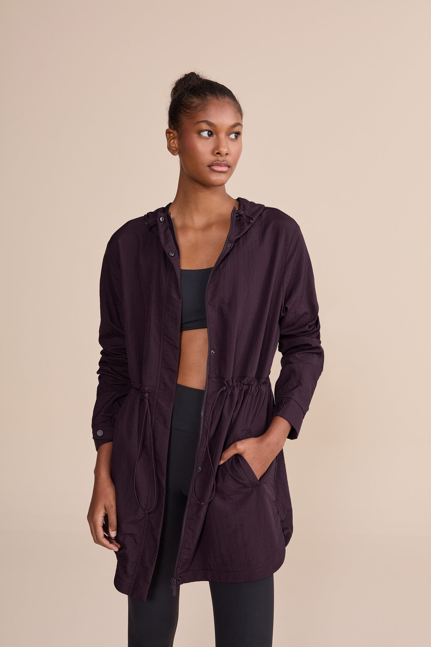 Long Nylon Volt Parka