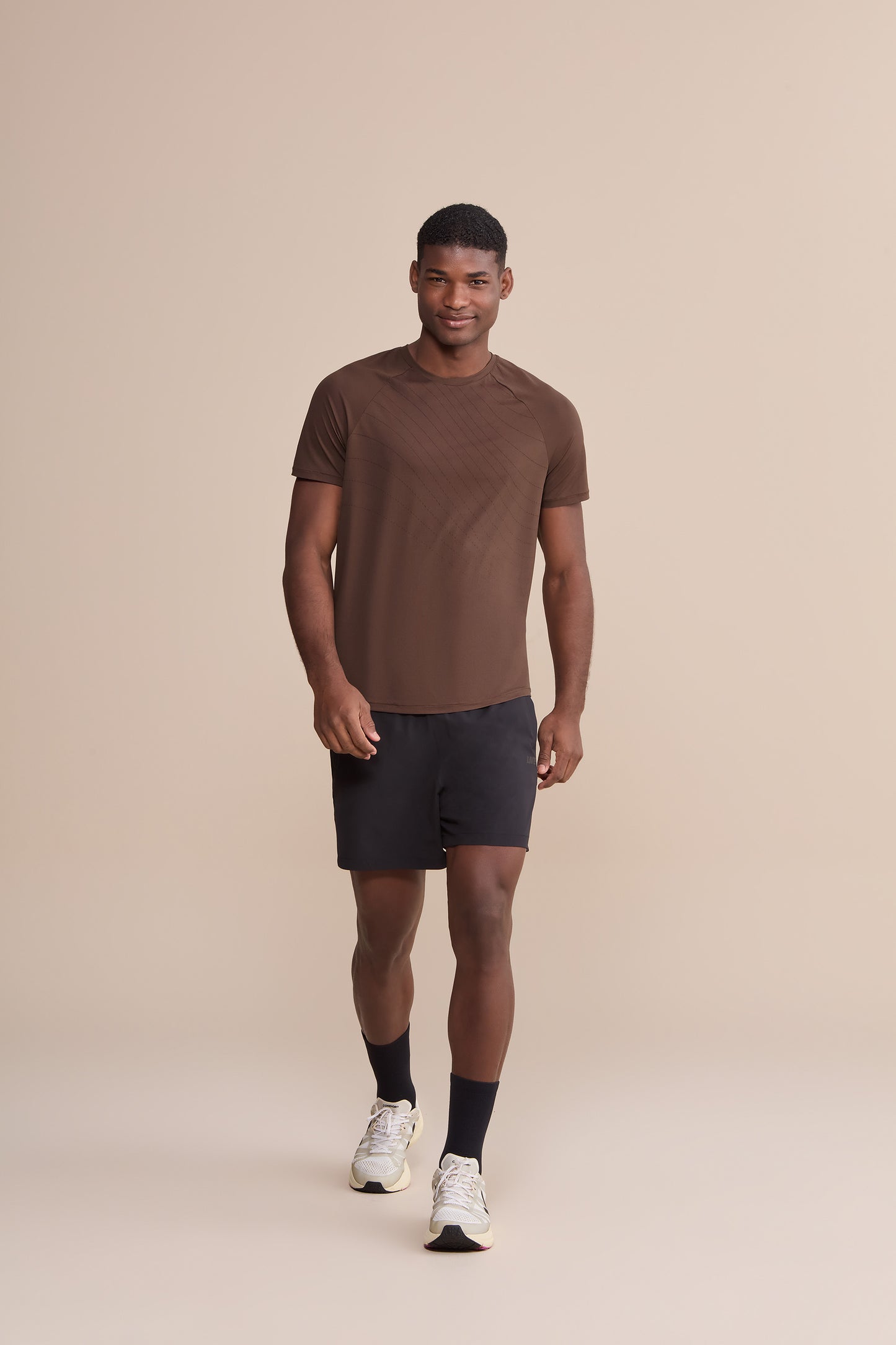 Men's Comfy Raglan Wave T-Shirt