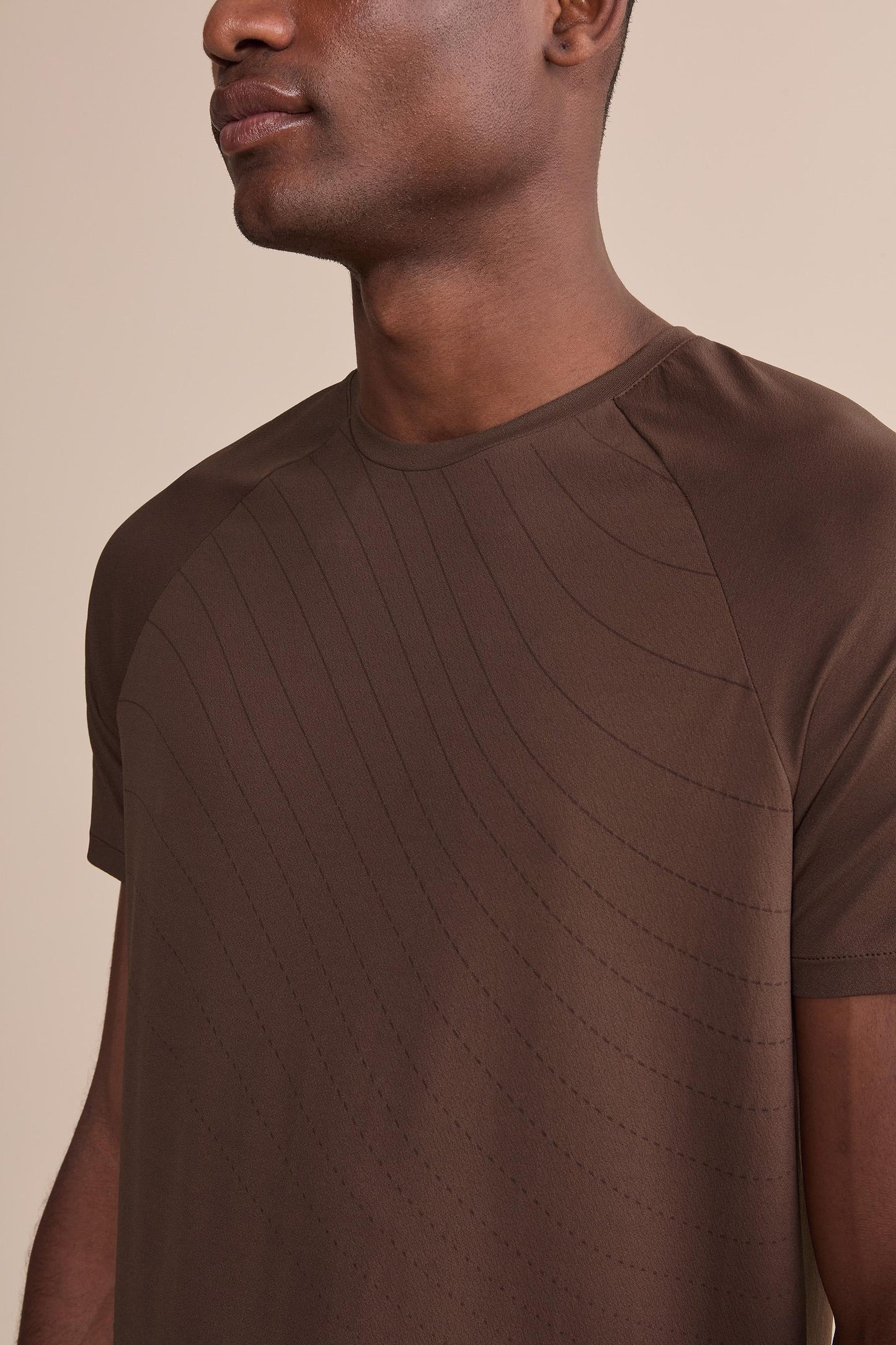 Men's Comfy Raglan Wave T-Shirt