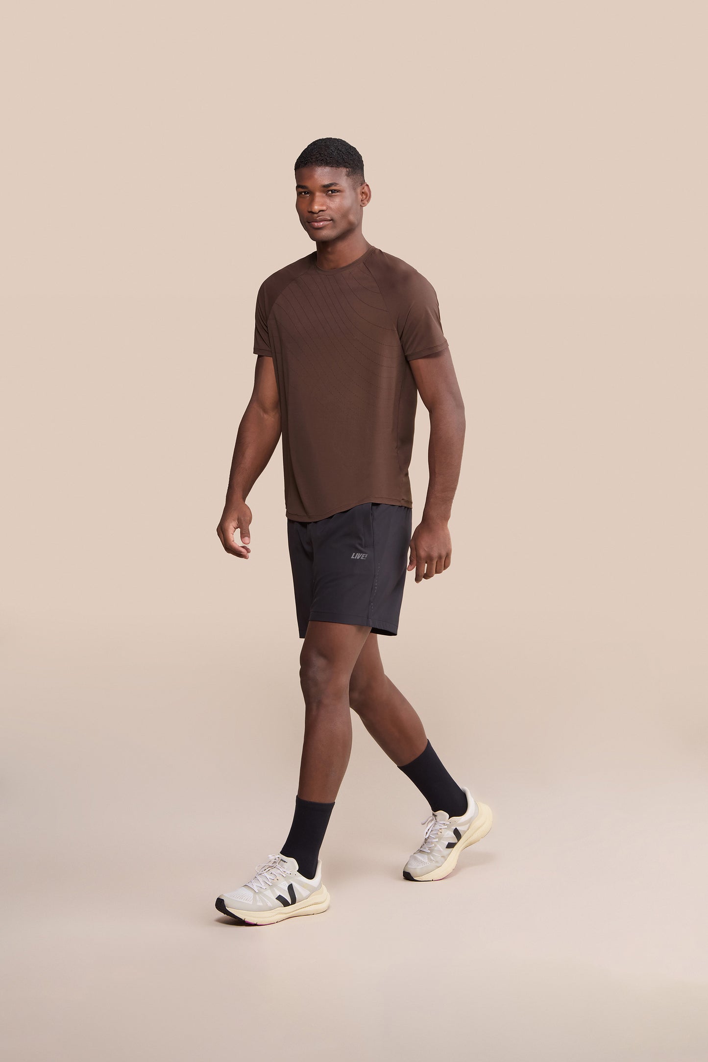 Men's Comfy Raglan Wave T-Shirt