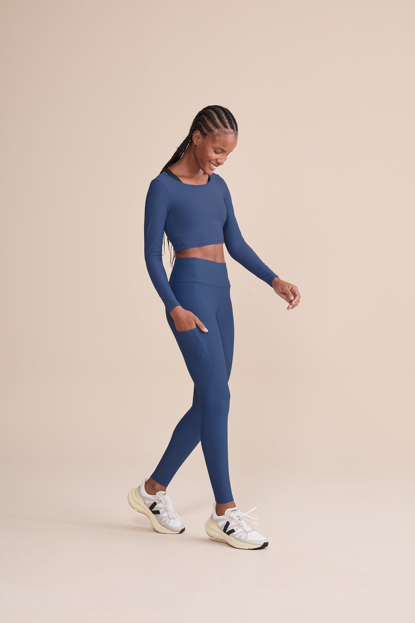 Harmony Crop LS Shirt