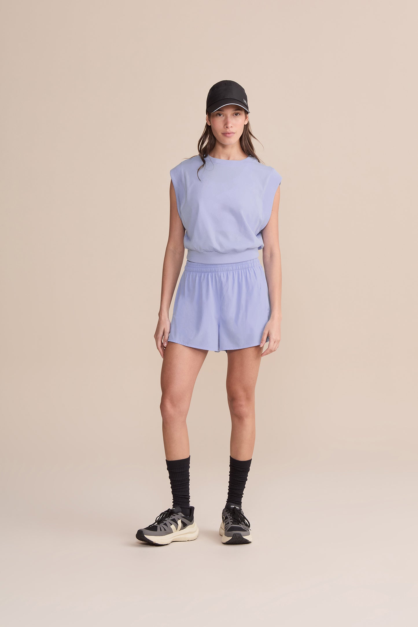 Soft Pima Cropped Tank Top