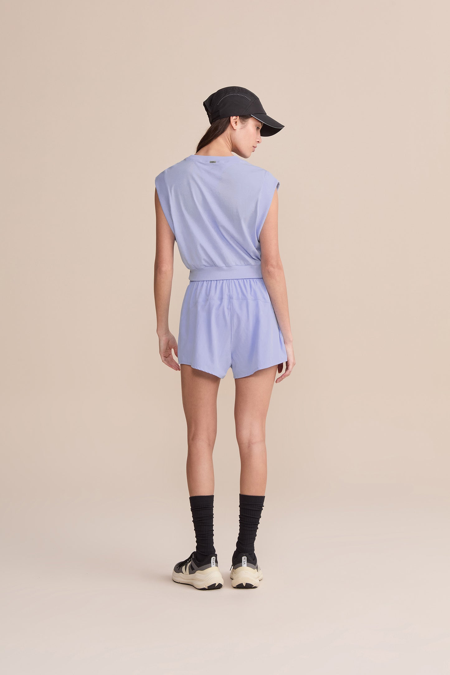 Soft Pima Cropped Tank Top