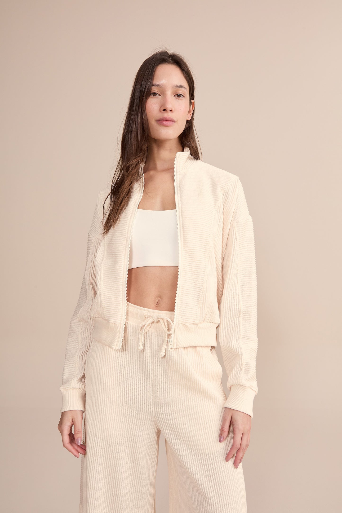 Bold Fleece Bomber Jacket