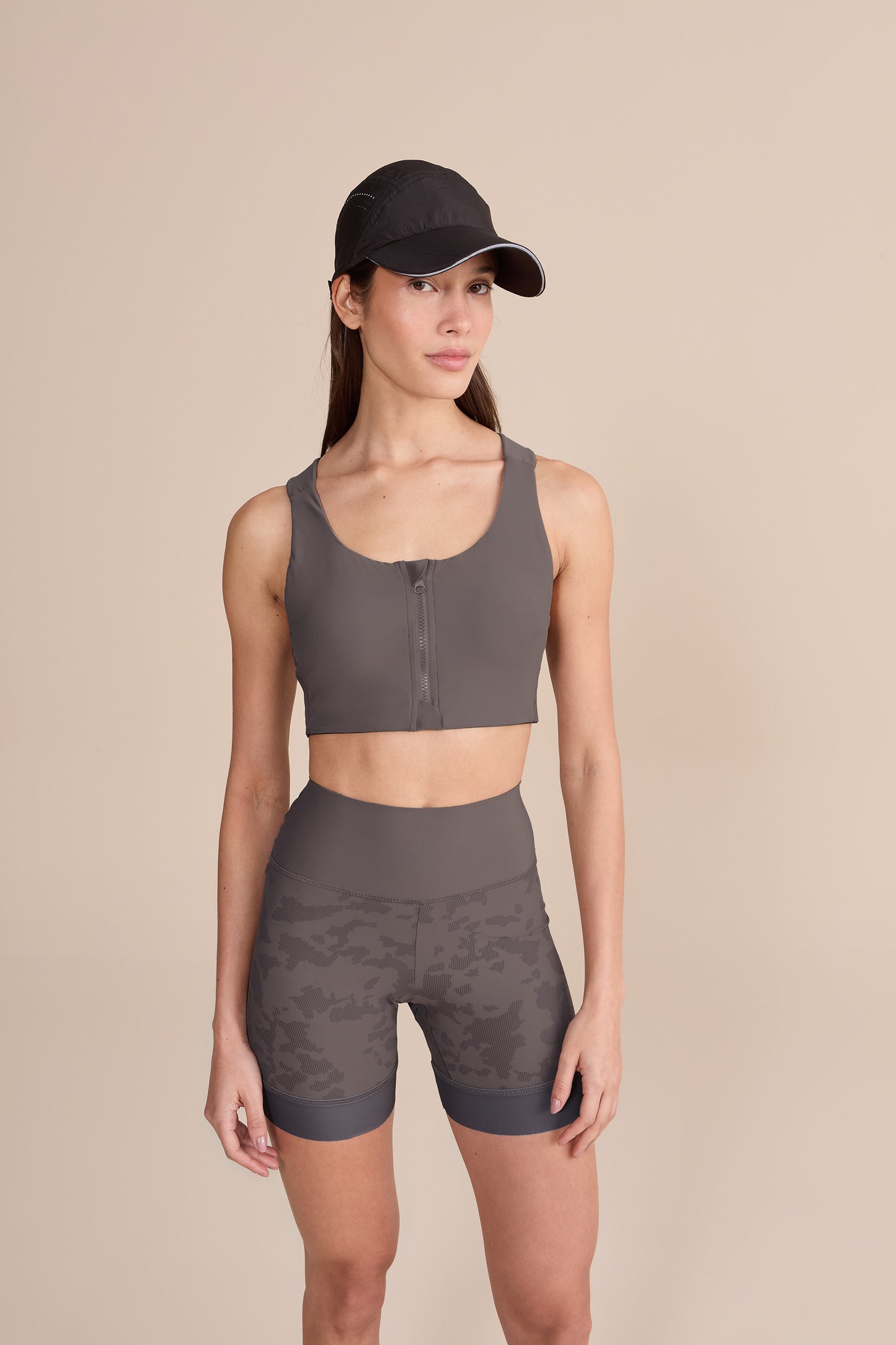 Race Pro® Zip Sports Bra