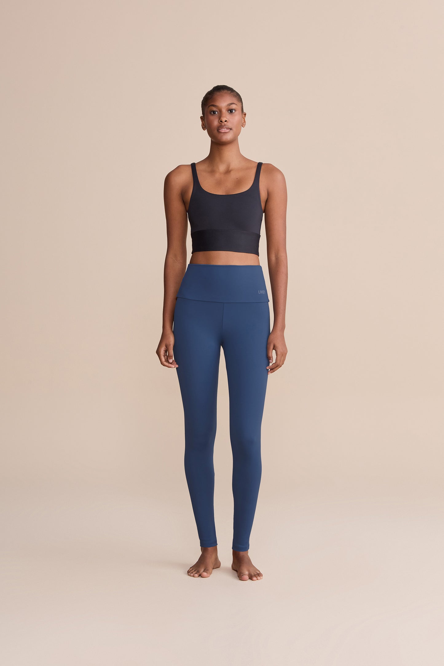 ByNature Wide-Waistband Long Leggings
