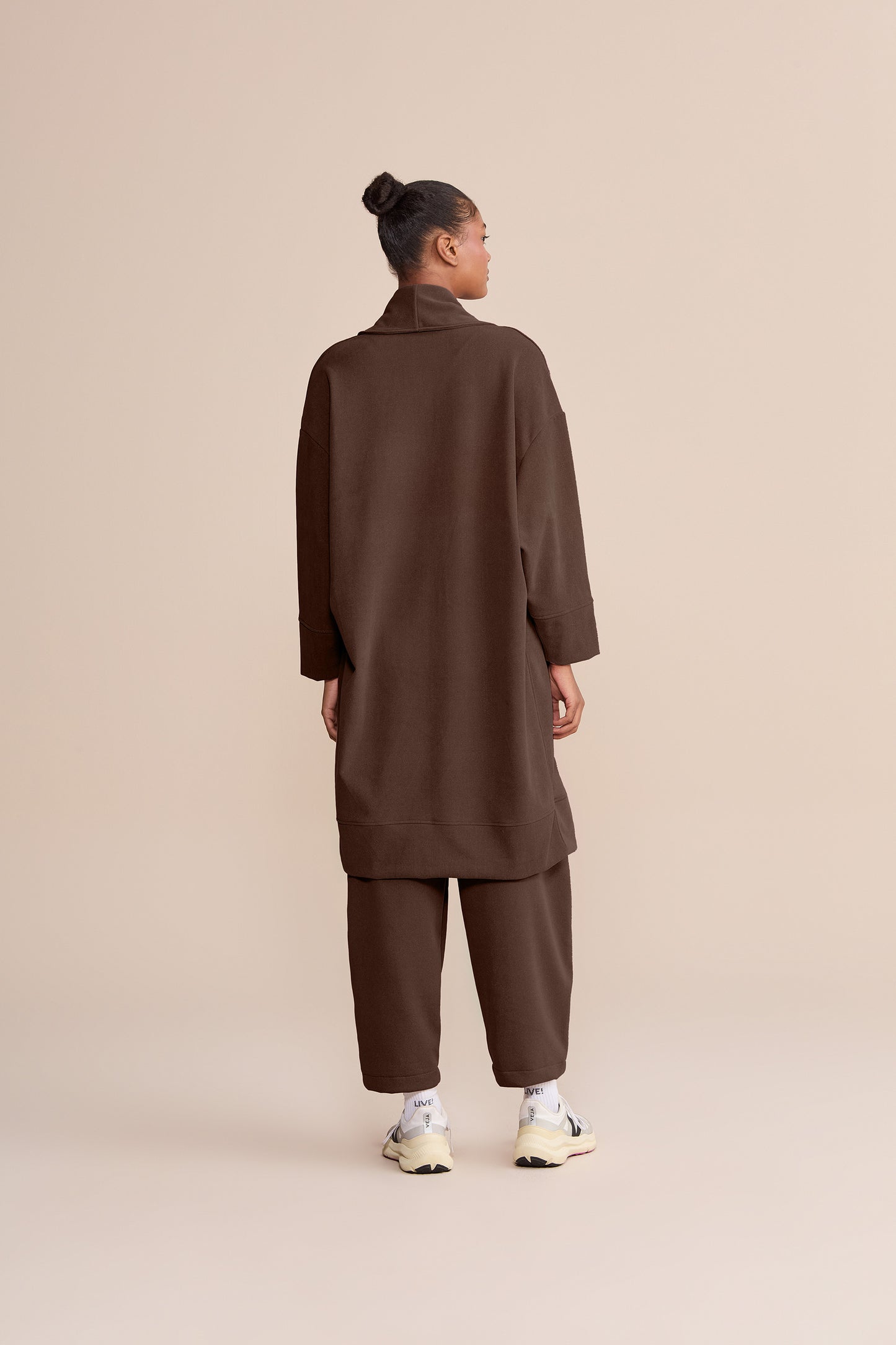 Balloon Elastic Soft Oak Pants