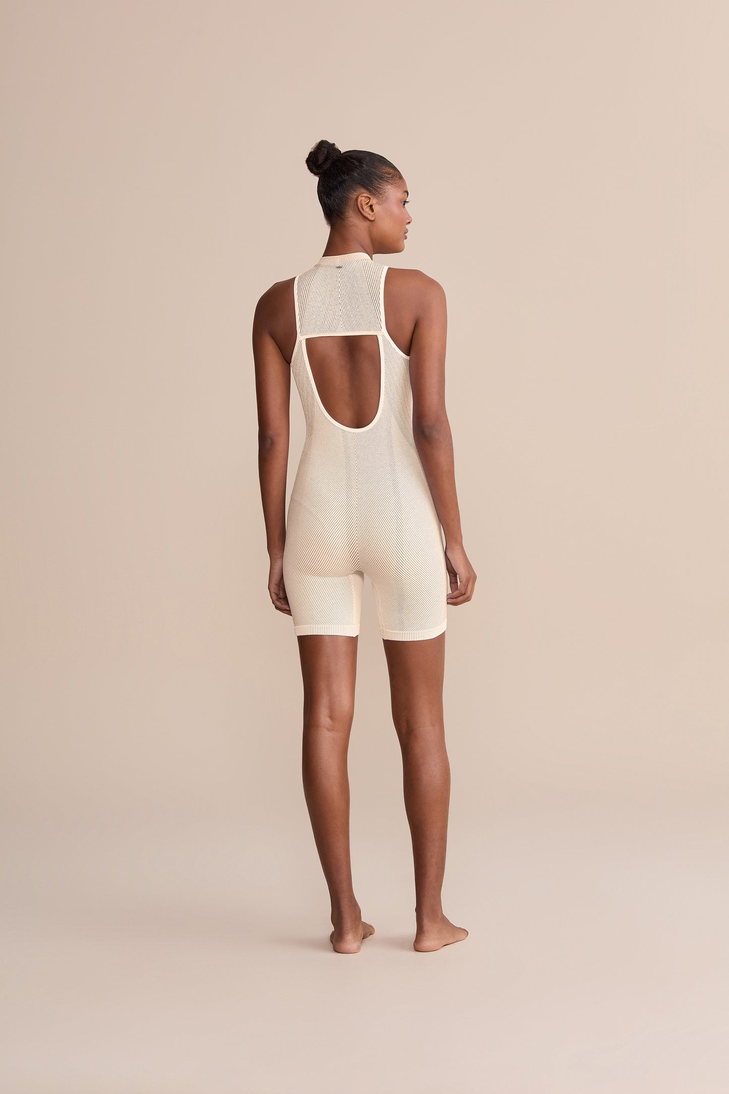 Seamless Long Shorts Romper