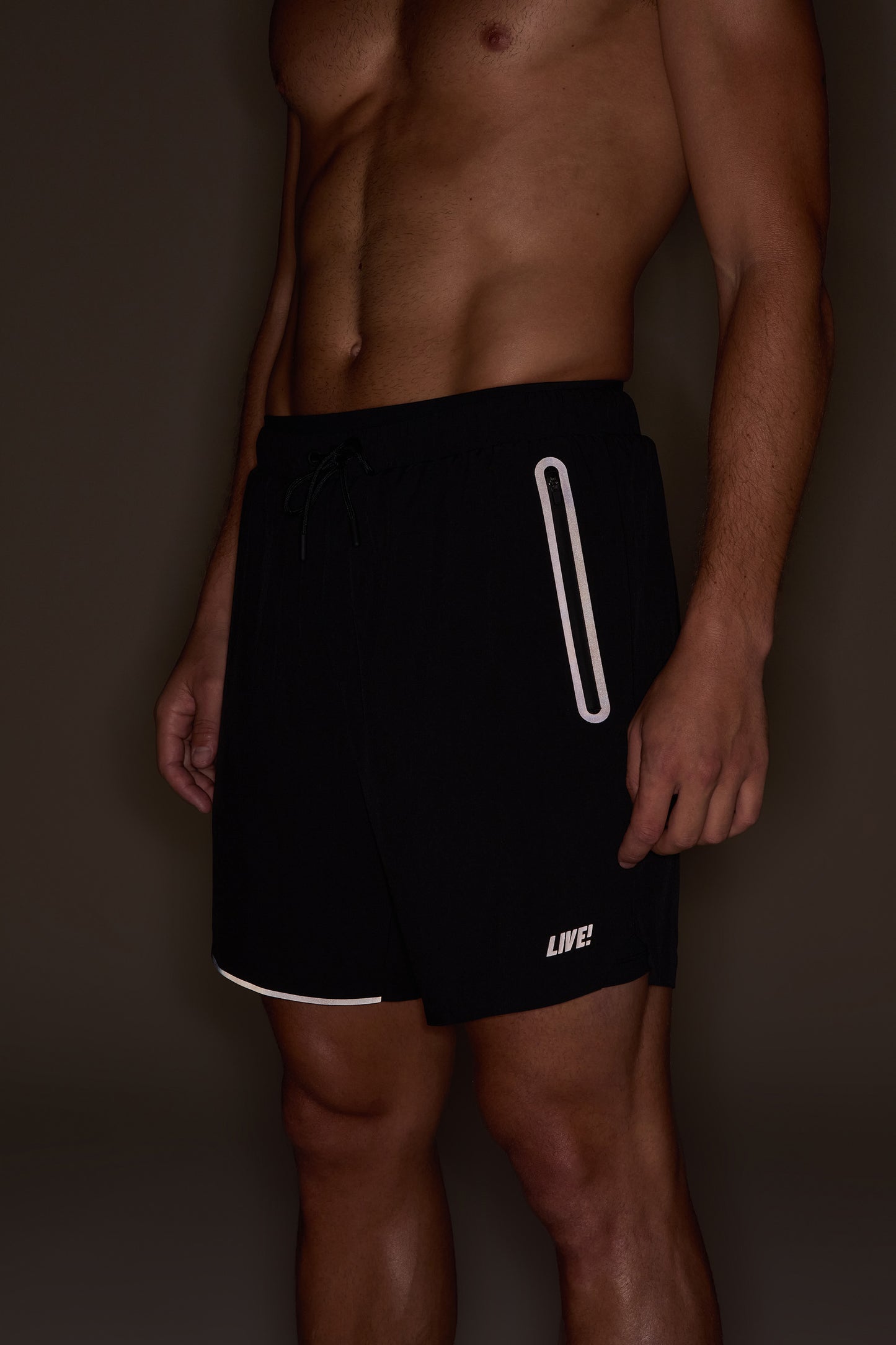 Mens Train Power Short 6"