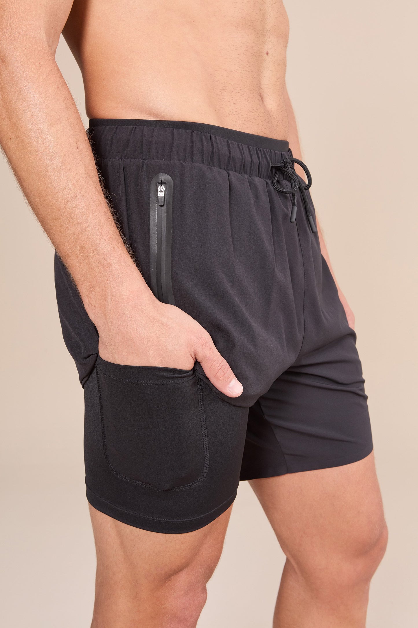 Mens Train Power Short 6"