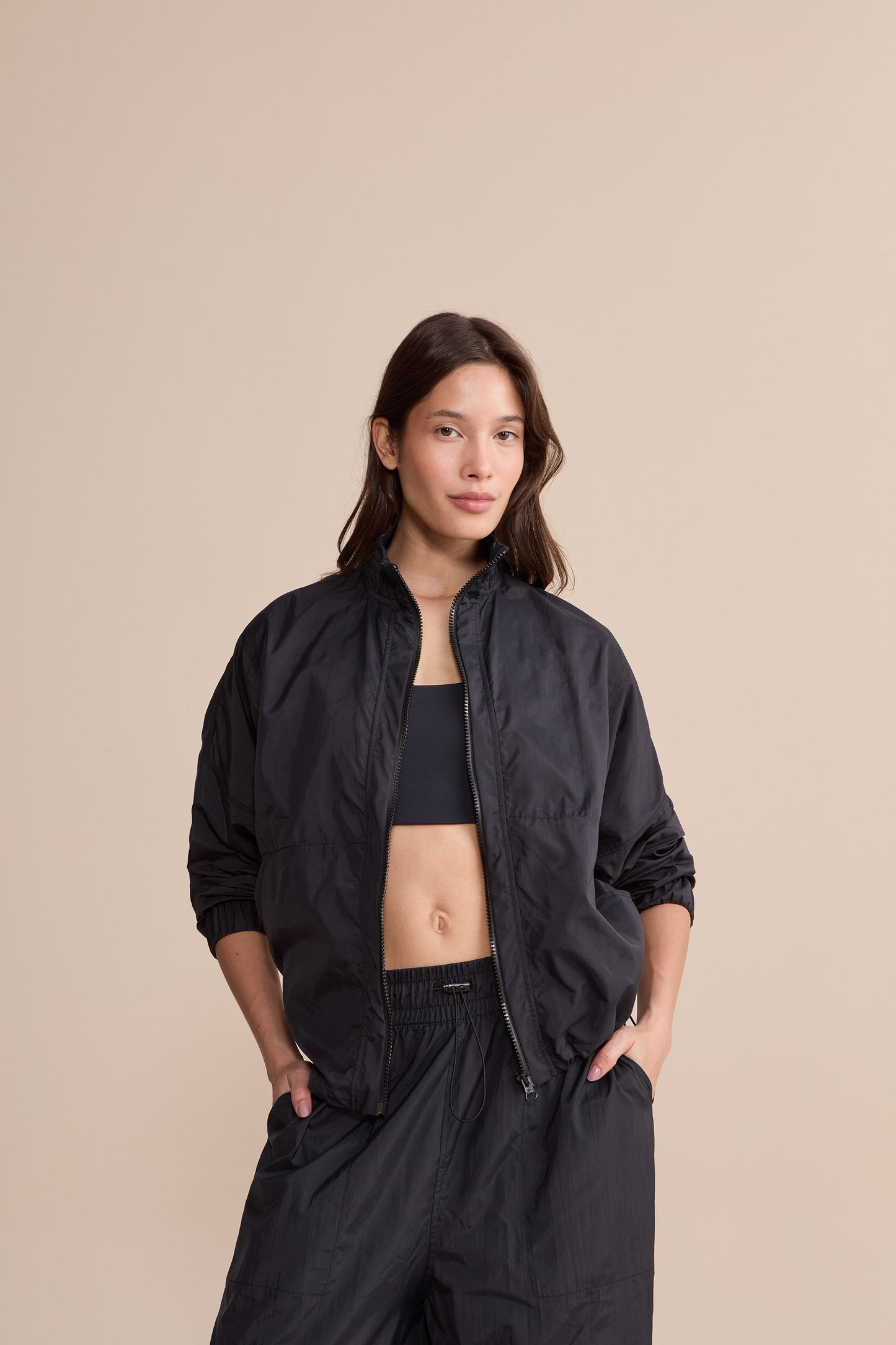 Connection Nylon Net Jacket