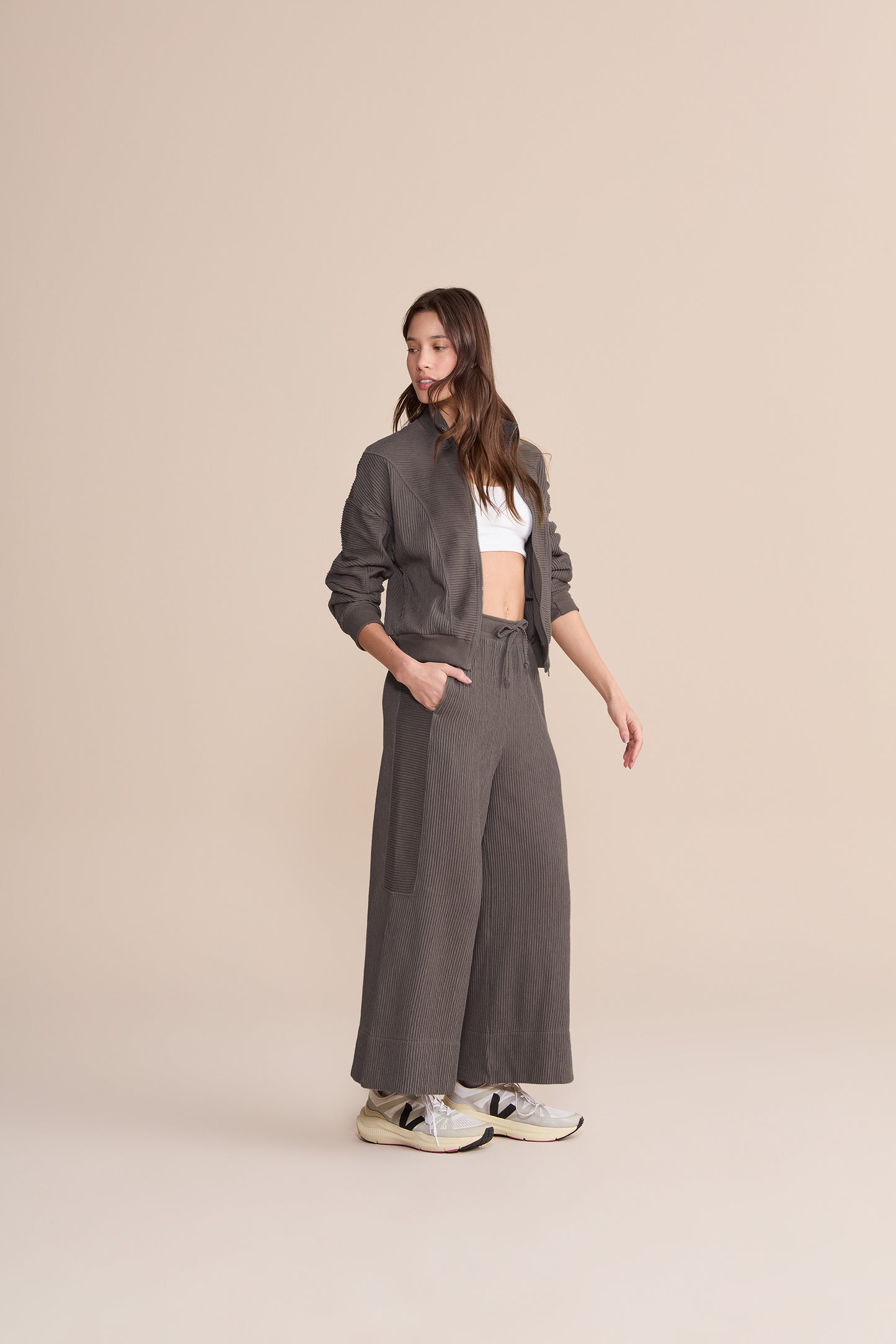 Bold Fleece Bomber Jacket