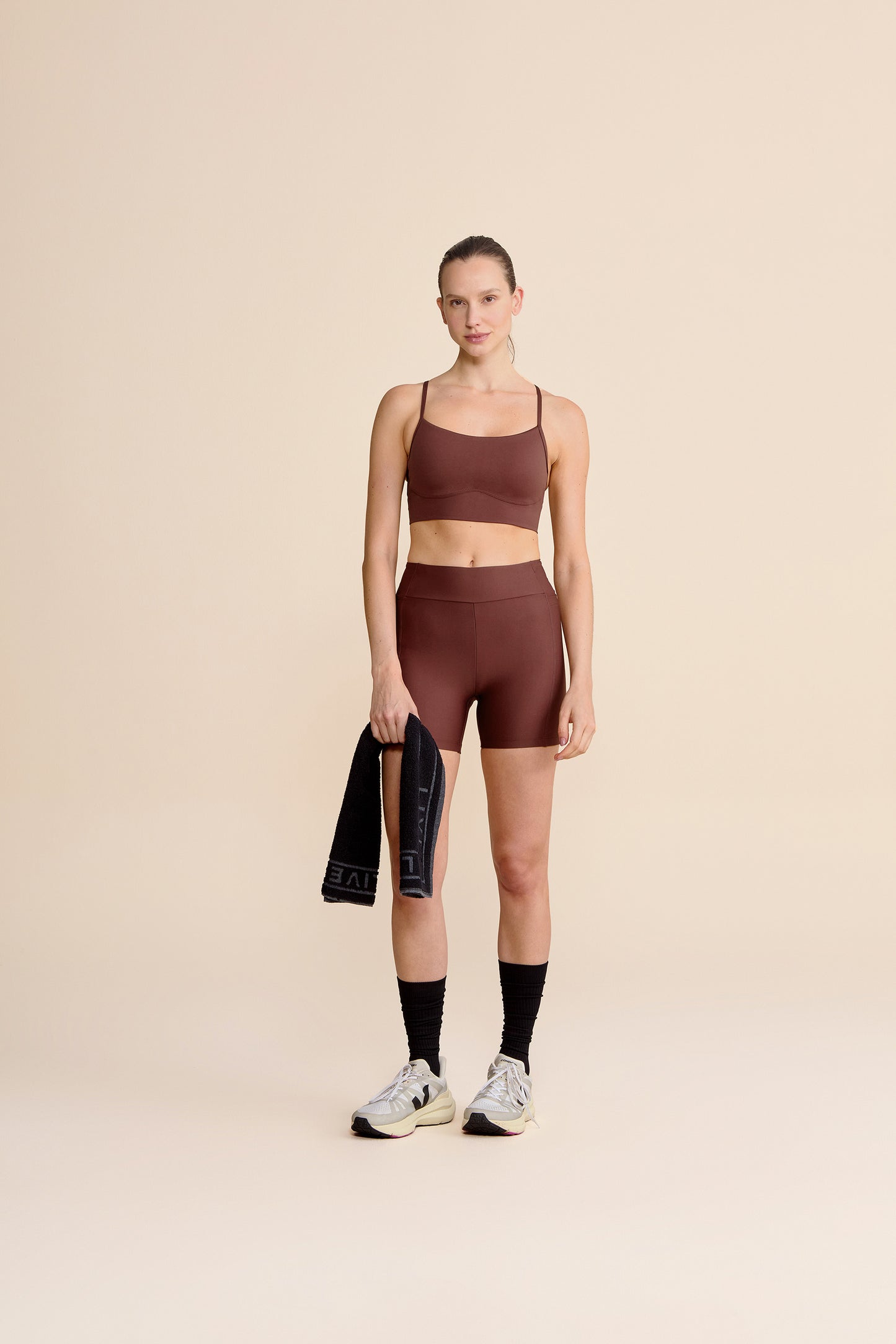 Stripe Mystery Softness Sports Bra