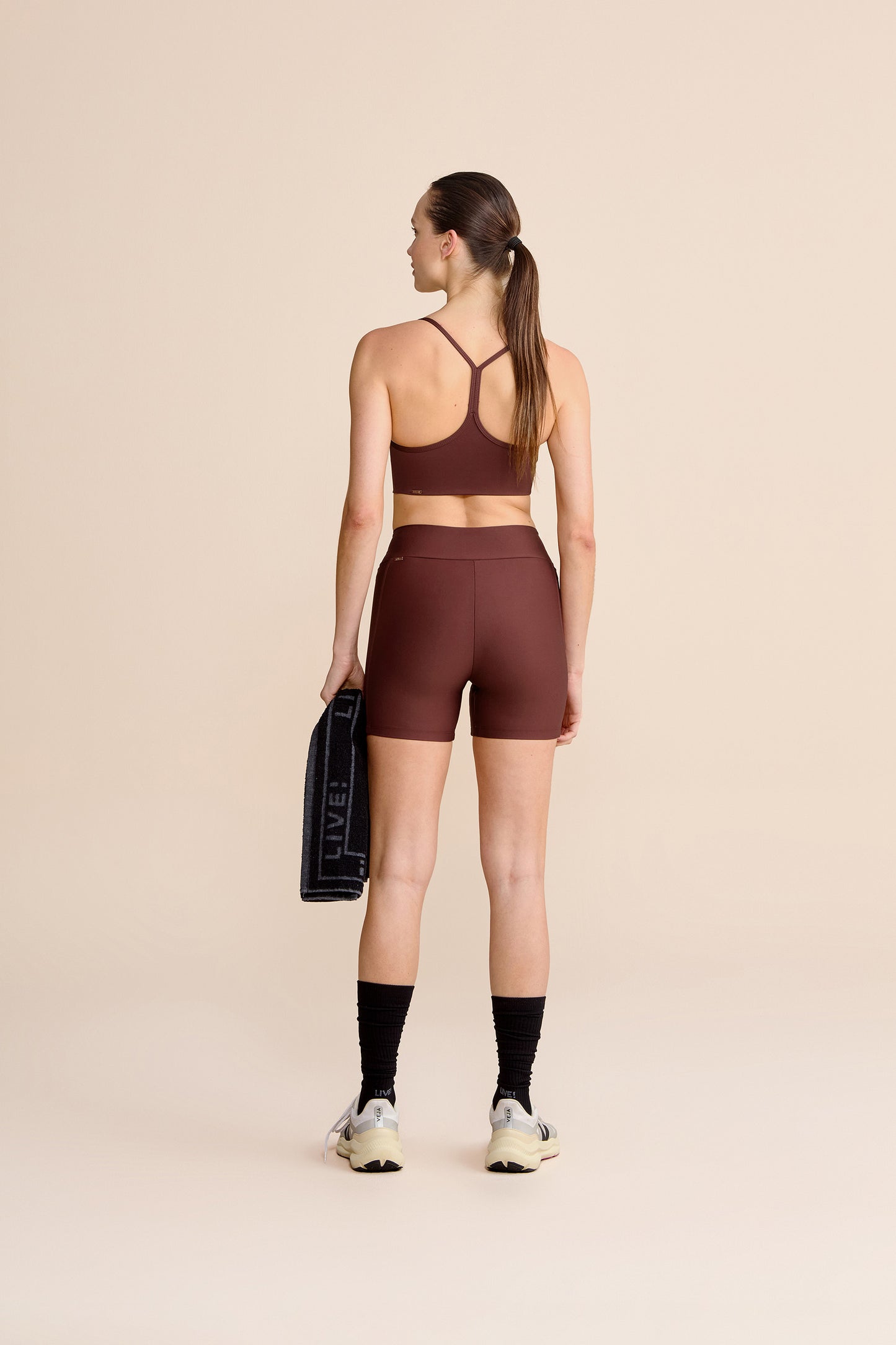 Stripe Mystery Softness Sports Bra