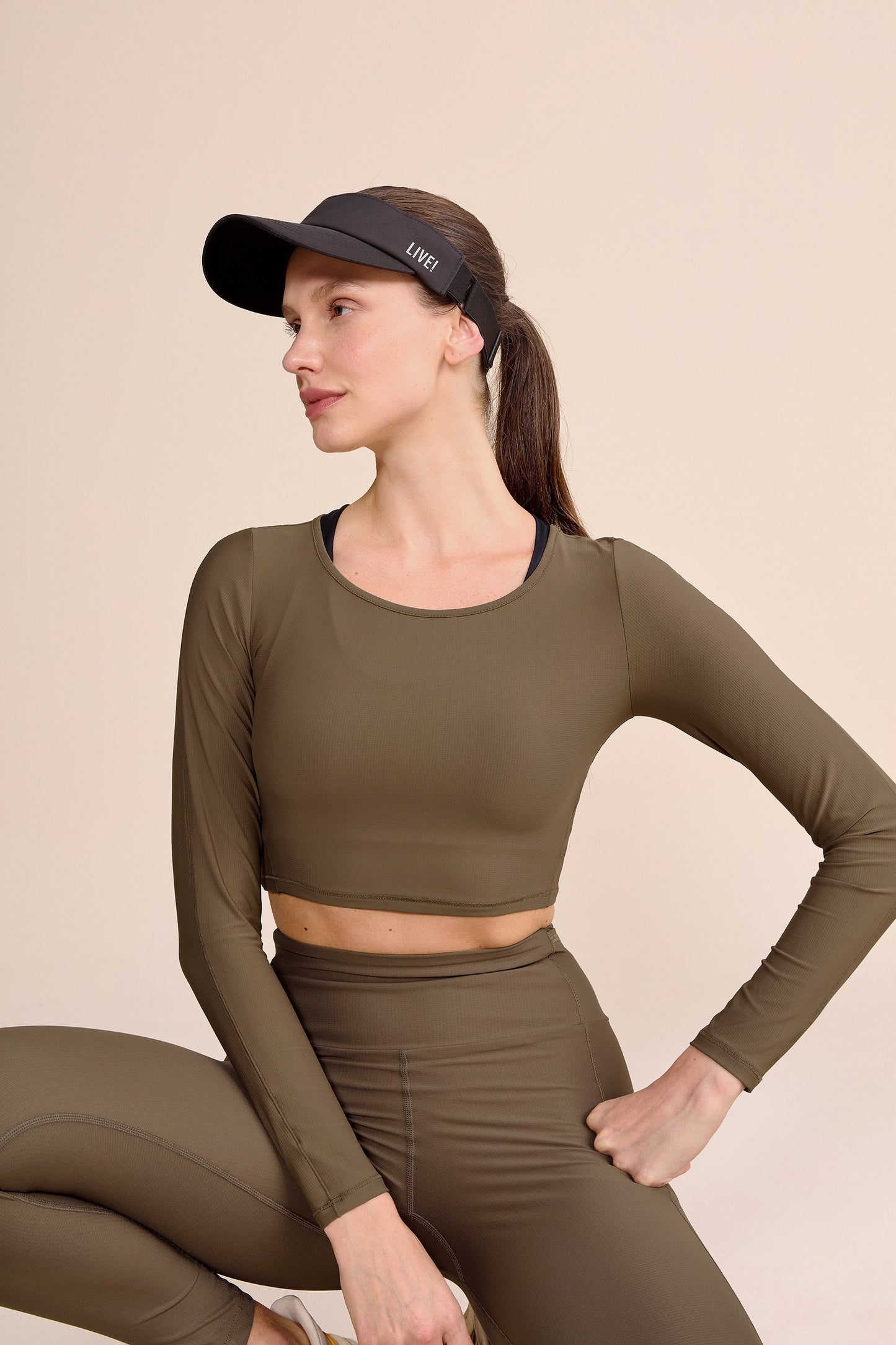 Harmony Crop LS Shirt