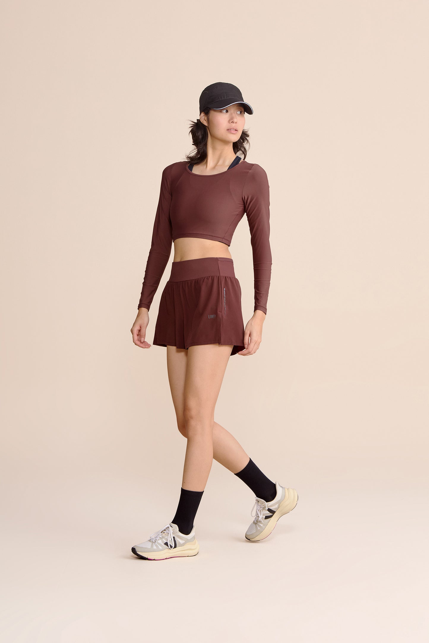Harmony Crop LS Shirt