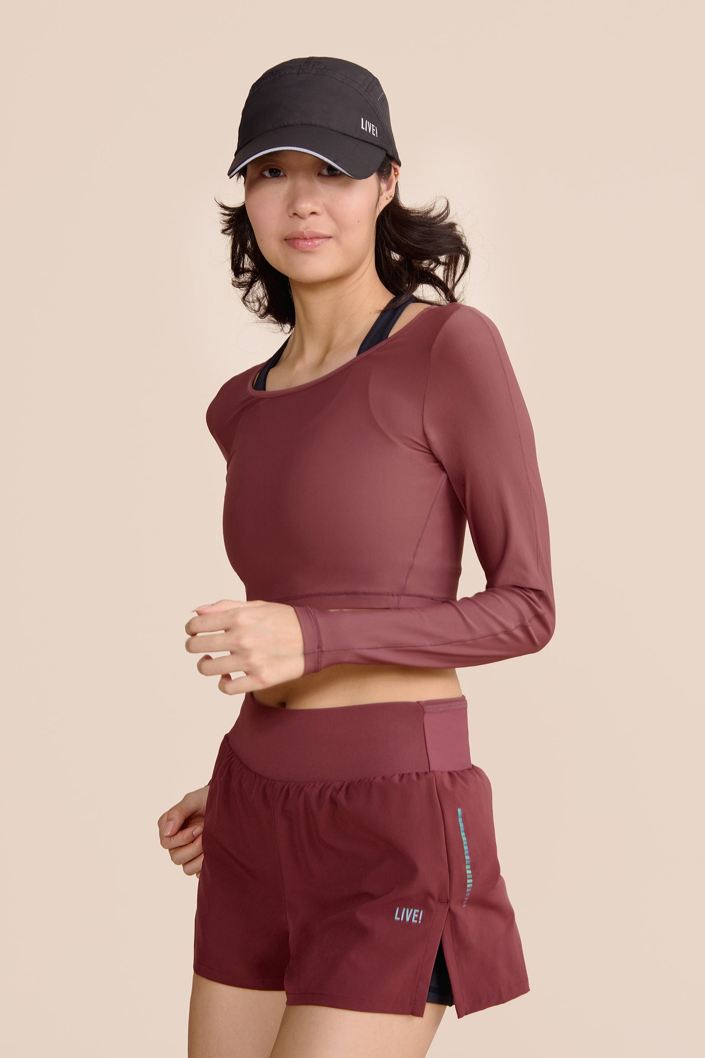 Harmony Crop LS Shirt