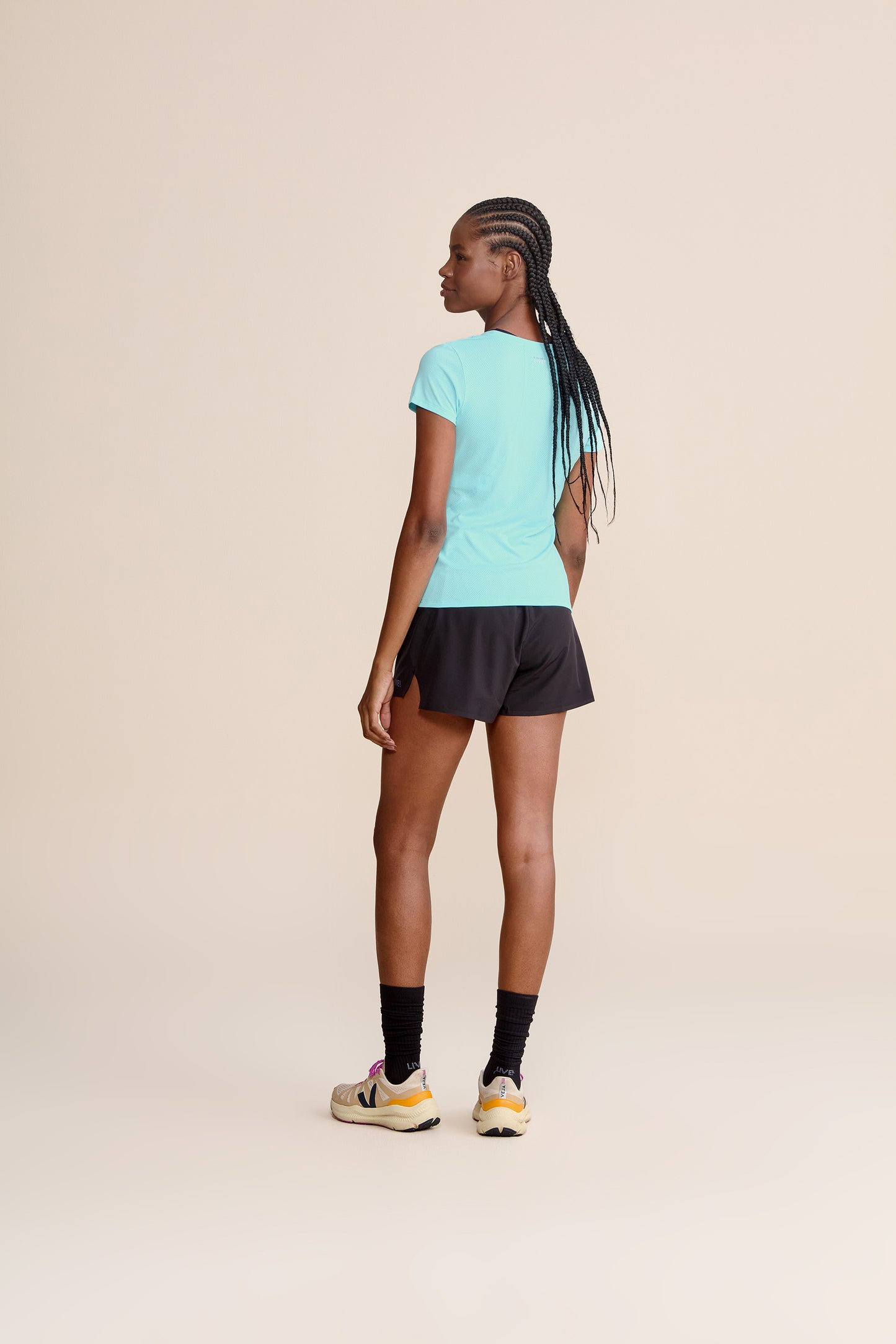 Action Side V-Neck T-Shirt