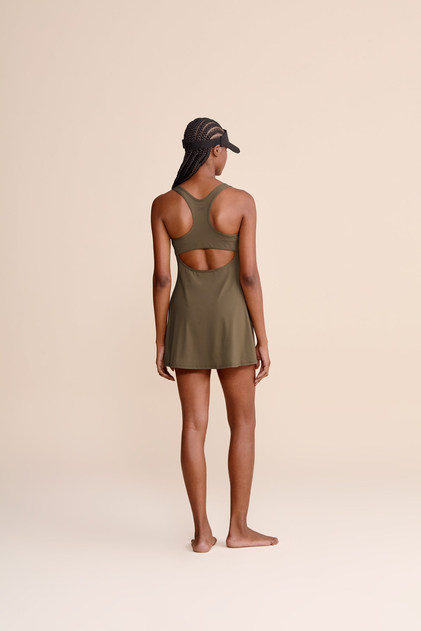 Wide Dress and Shorts Set