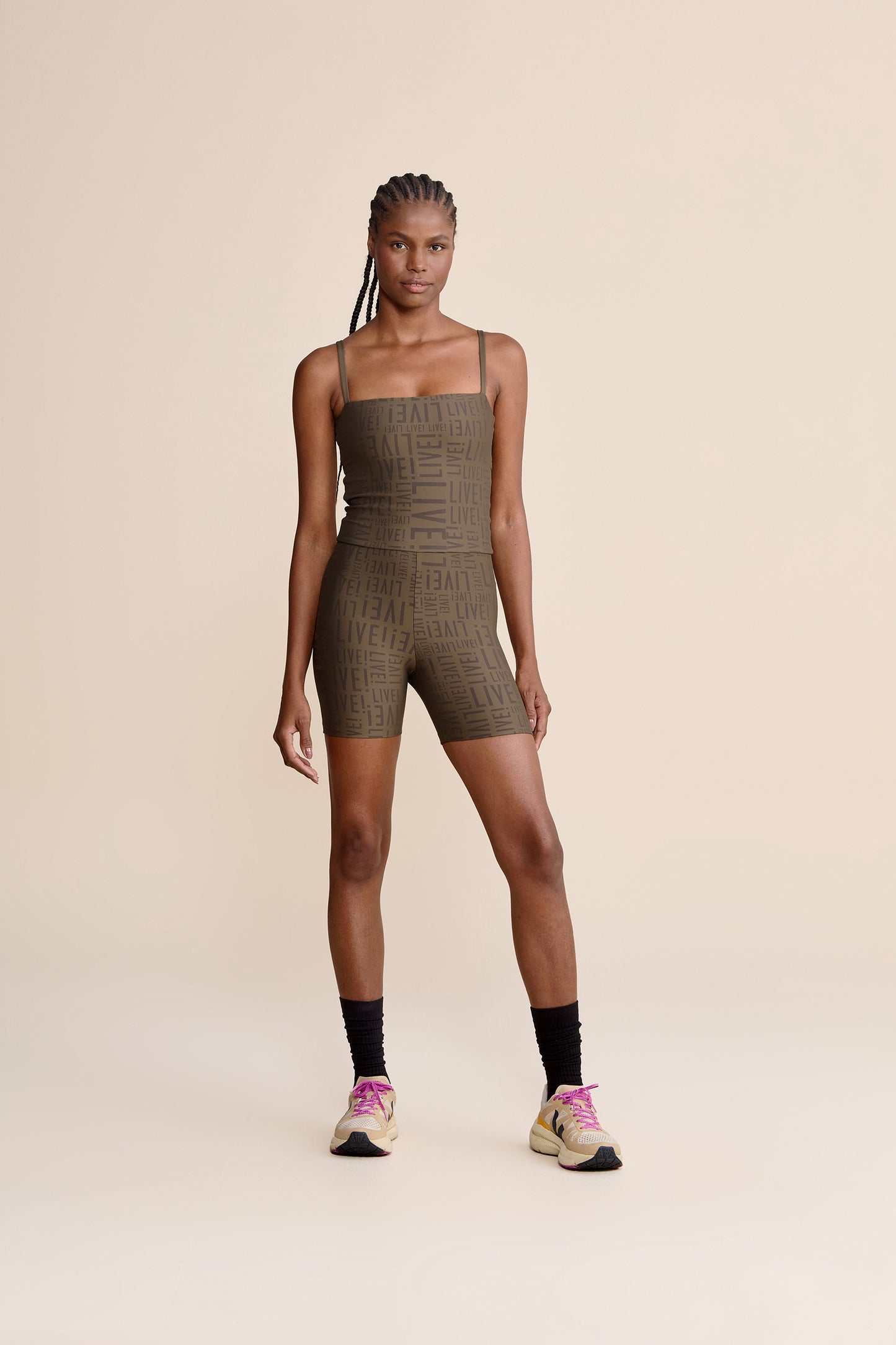 LIVE! Shorts Jumpsuit