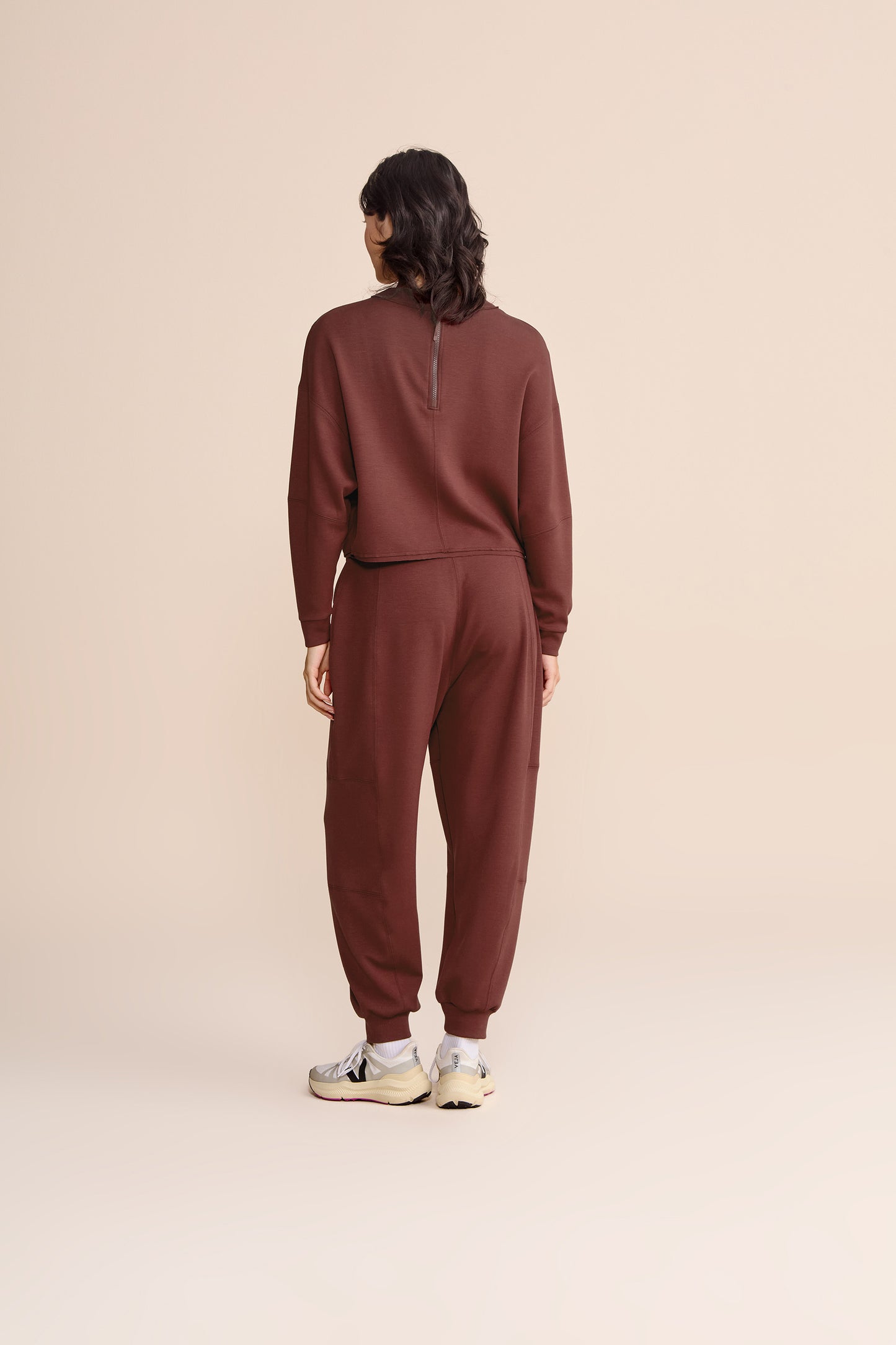 Posh Duo Zip-Back Sweatshirt