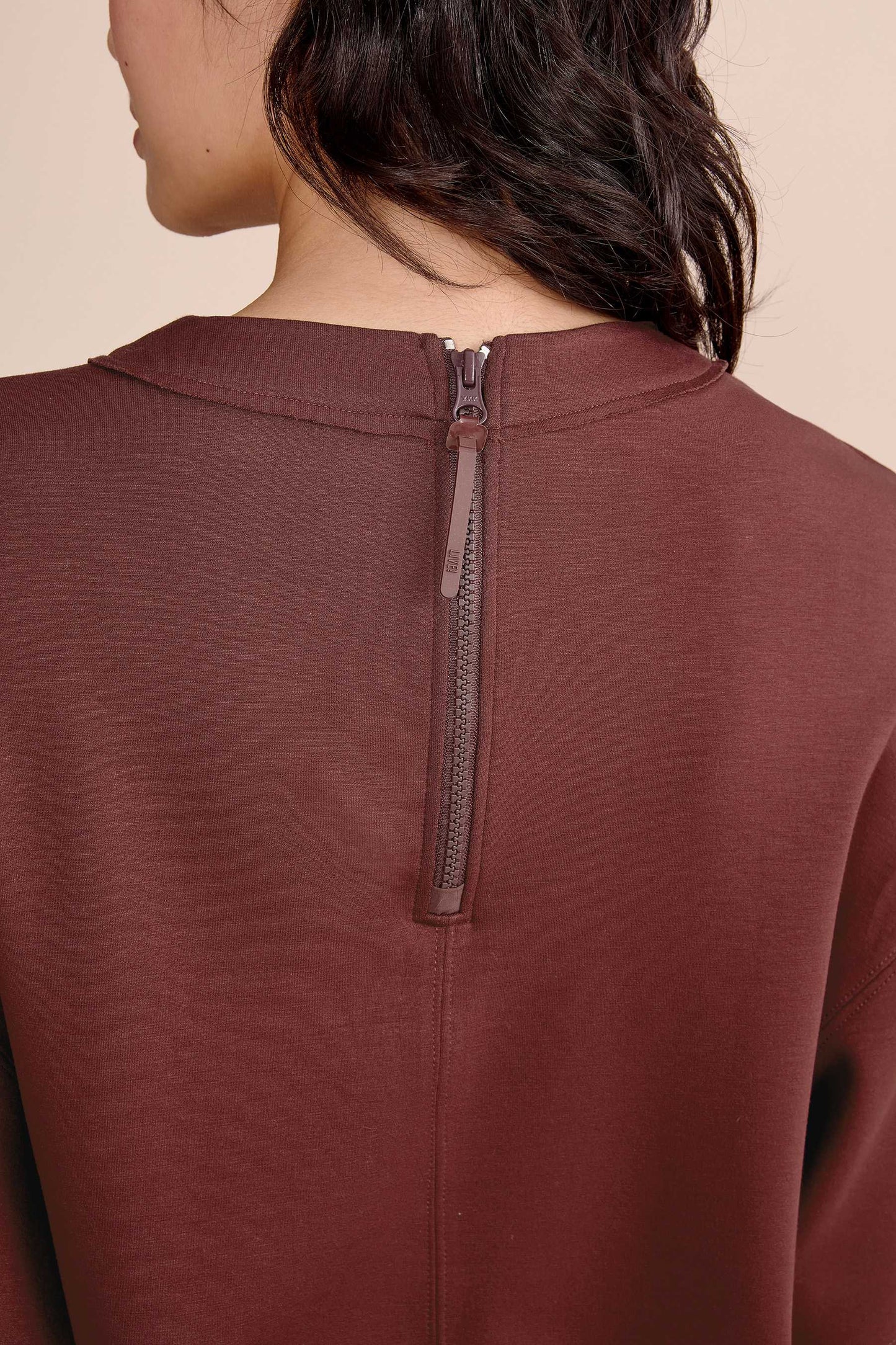 Posh Duo Zip-Back Sweatshirt