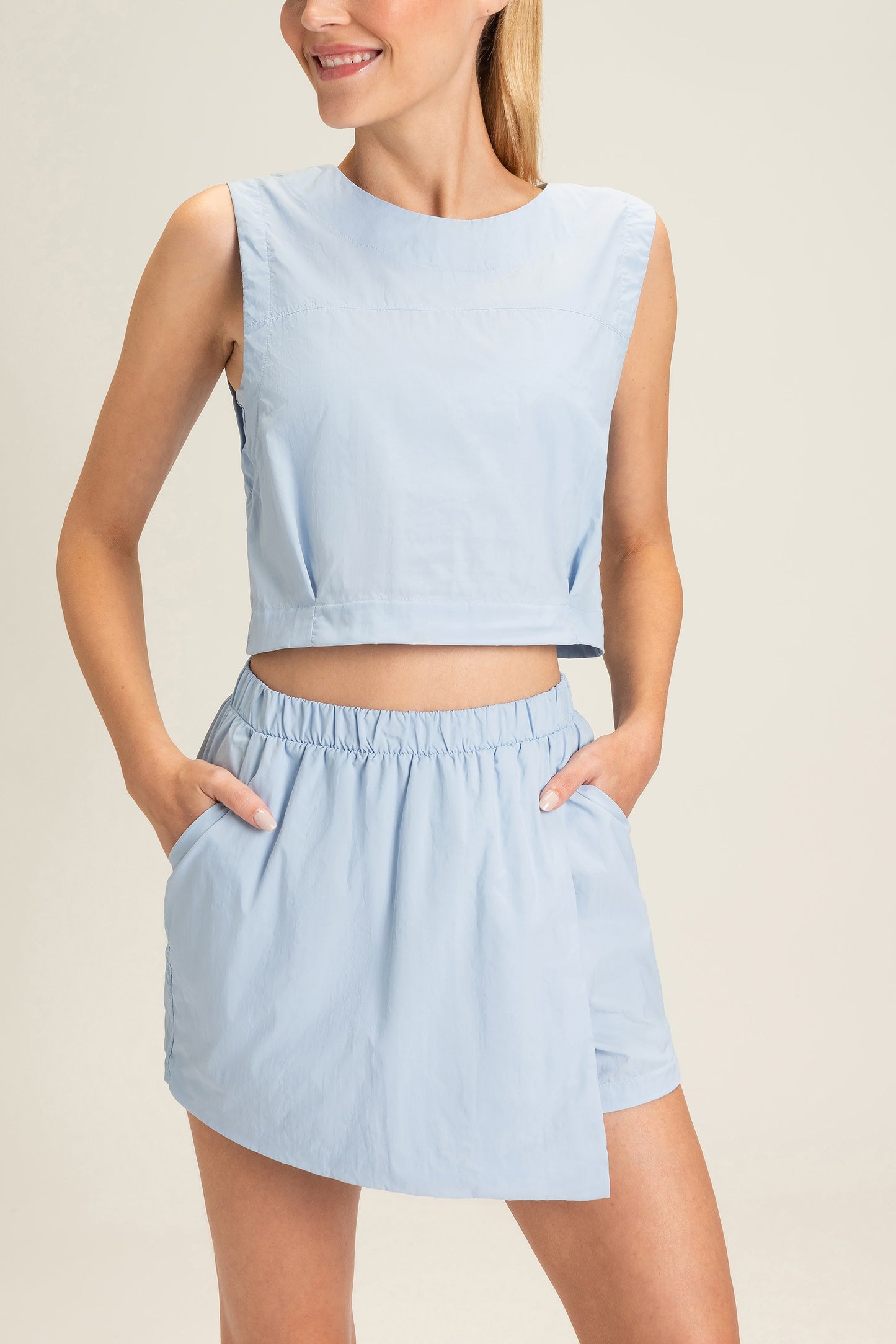 Cropped Street Tank Top