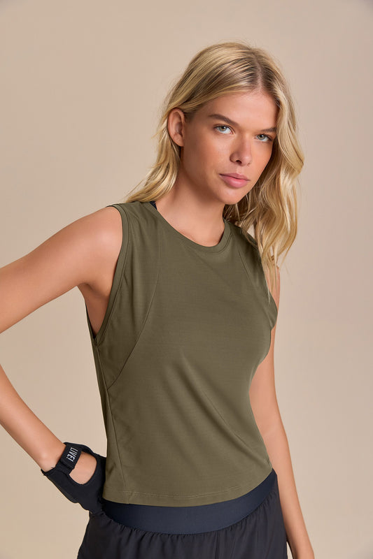 Link Mesh Tank Top