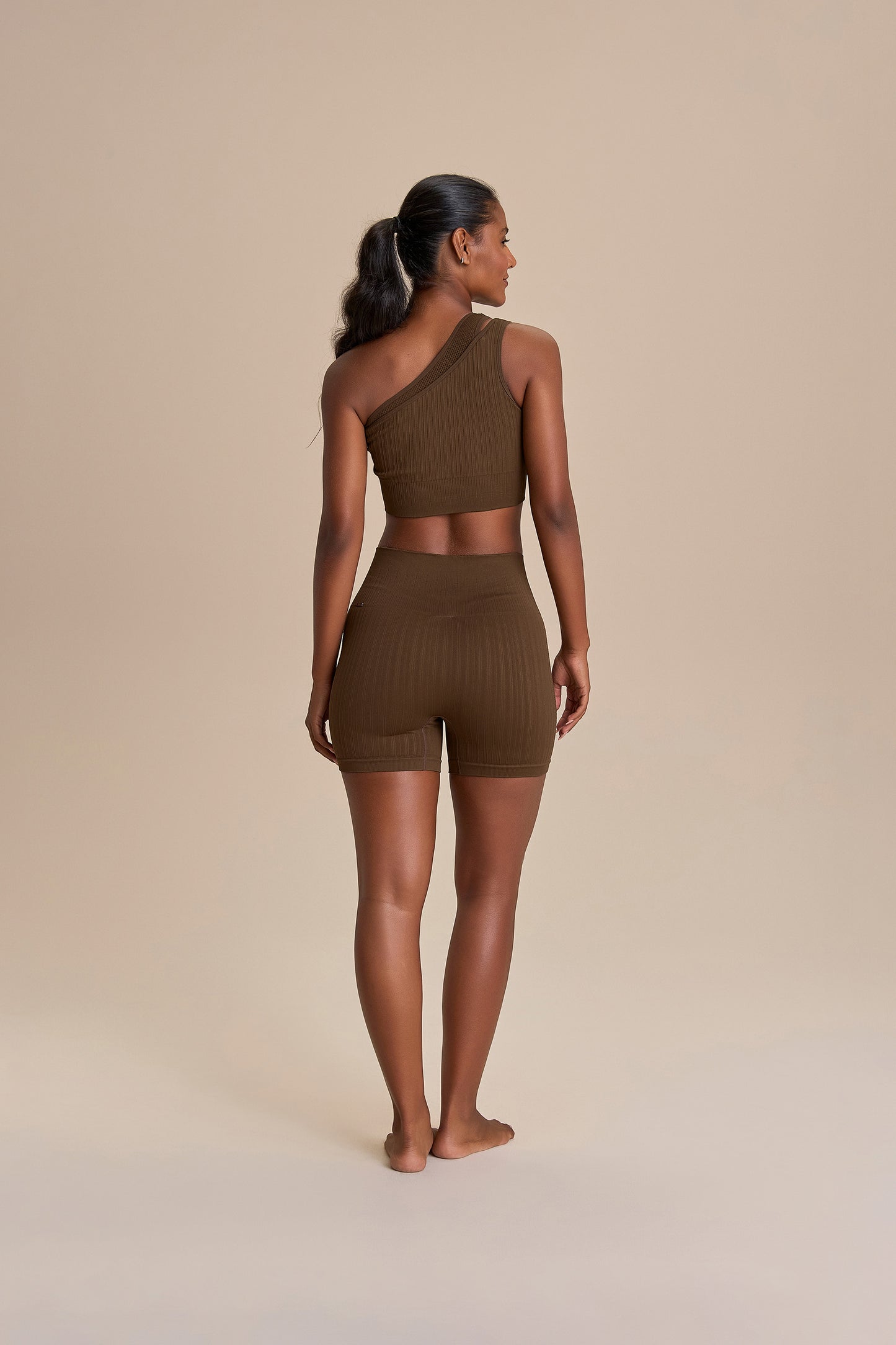 Seamless Pulse One-Shoulder Bra