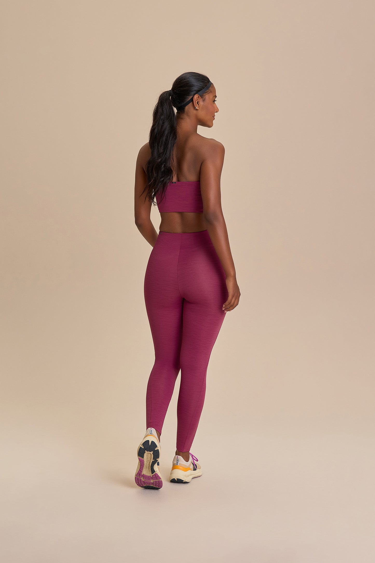 Jacquard Kick Strapless Top
