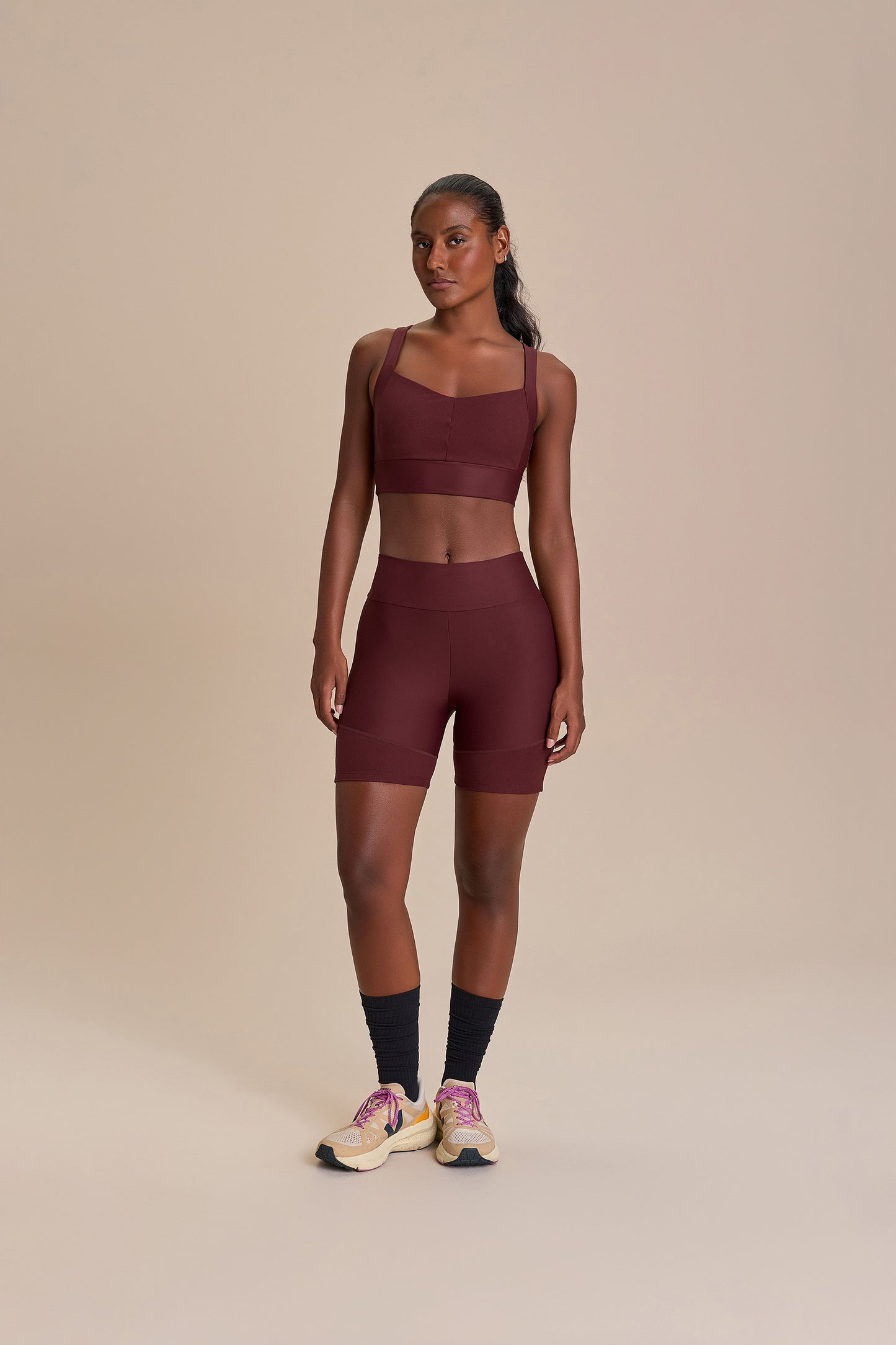V Neopren Fit Line Shorts