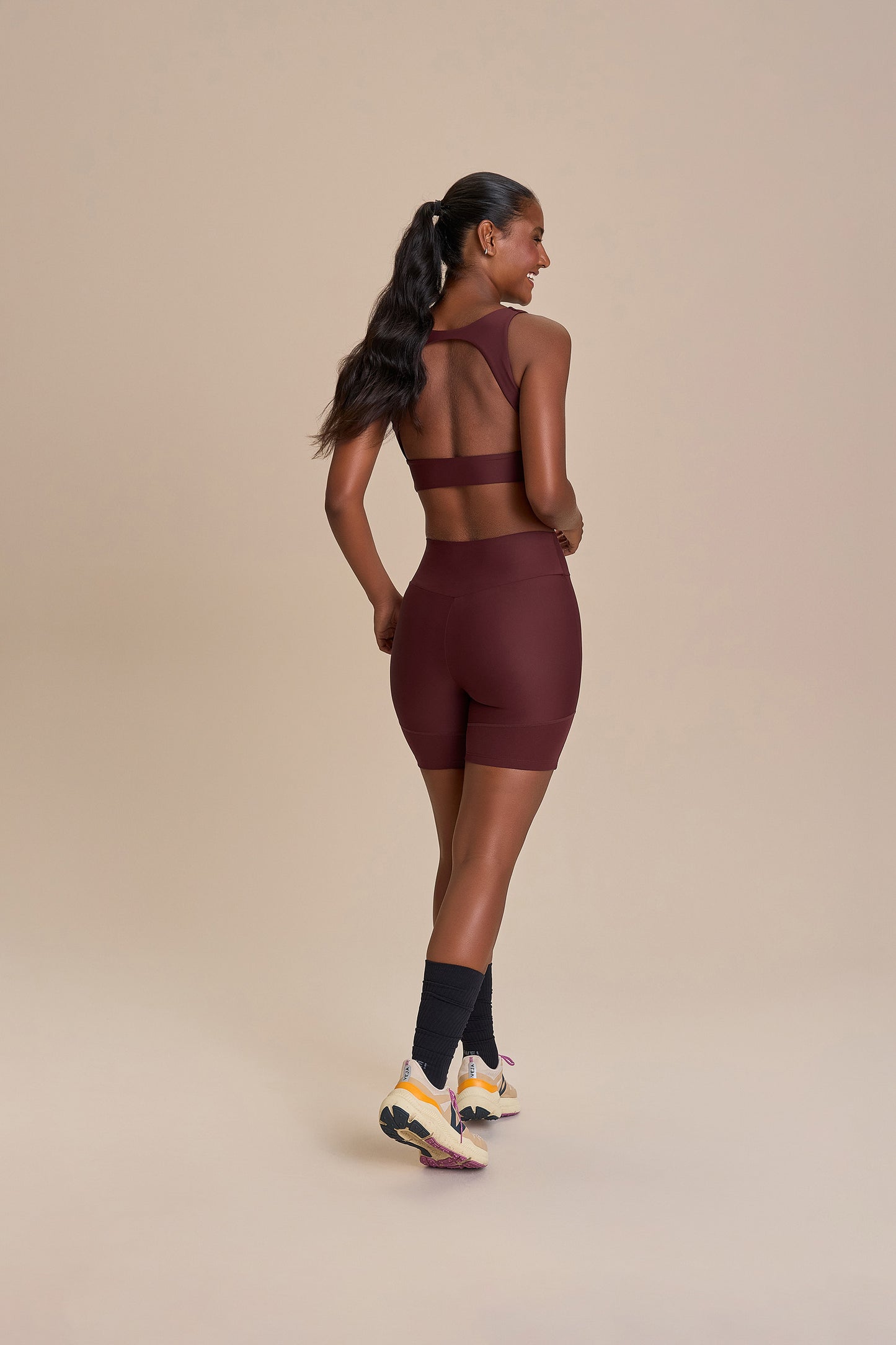 V Neopren Fit Line Shorts