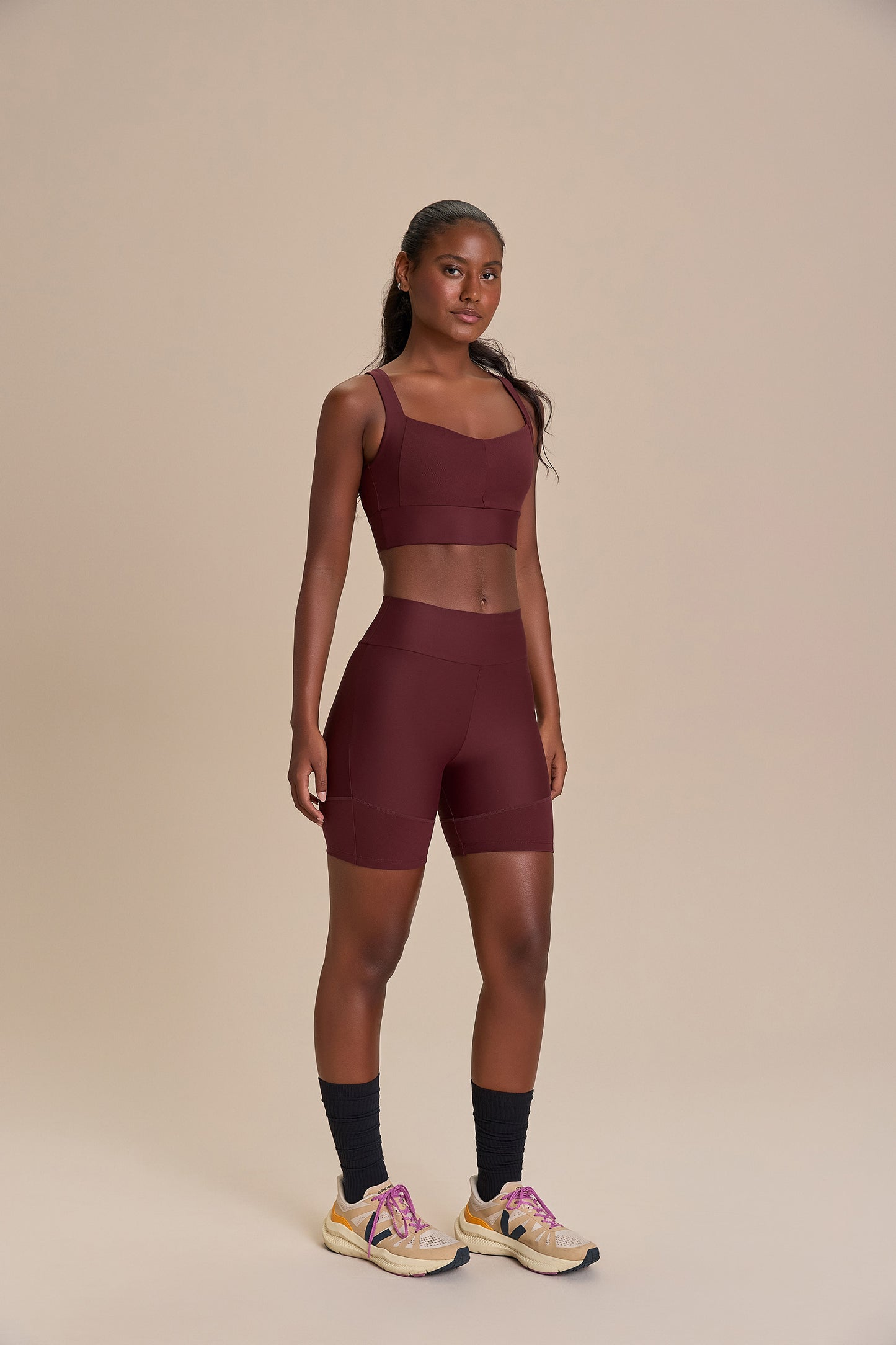 V Neopren Fit Line Shorts