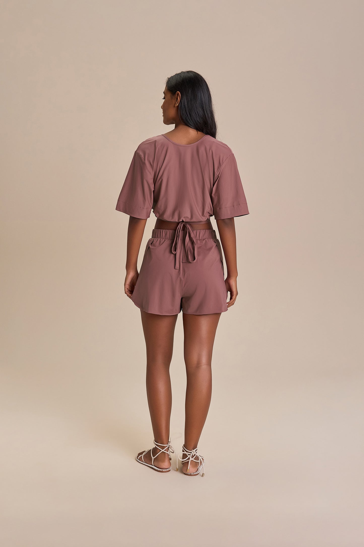 Wide Overlap Side Shorts