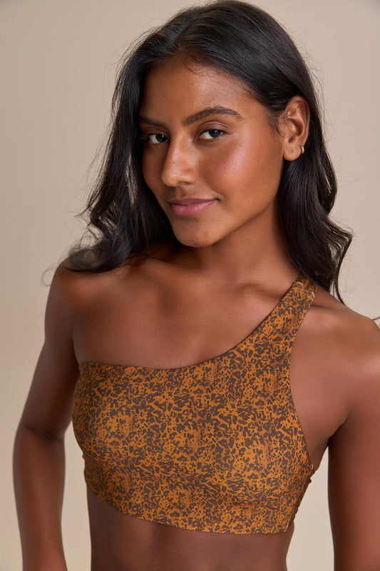 Savanna One-Shoulder Bikini Top
