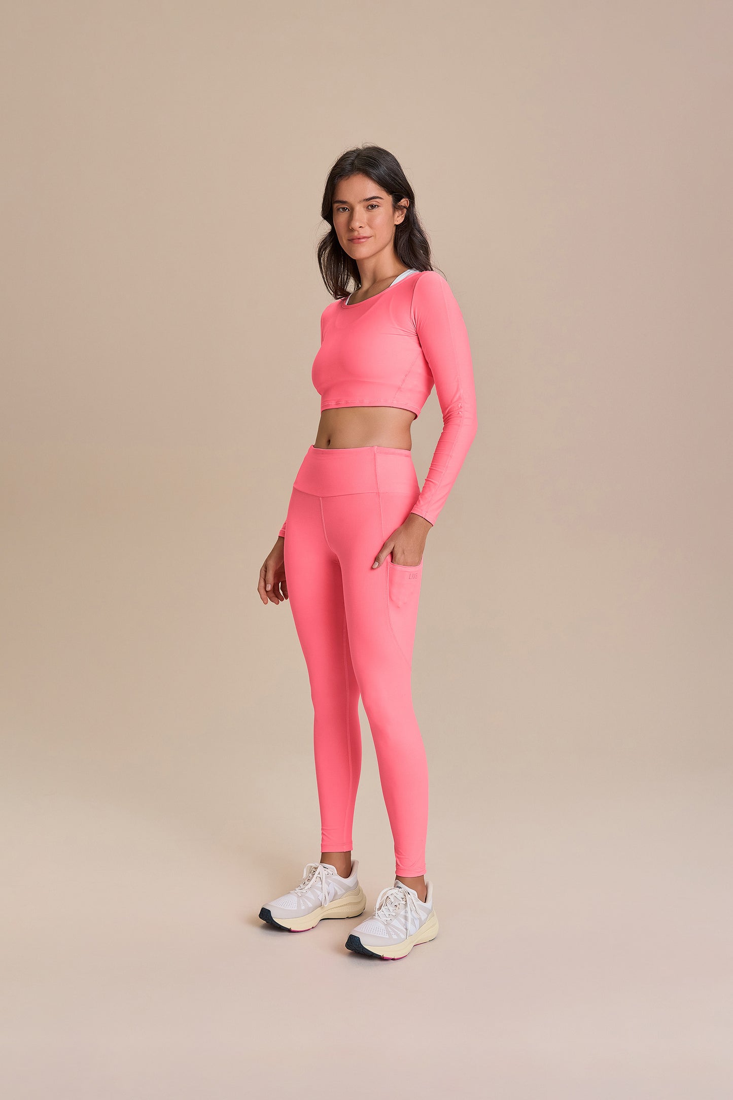 Harmony Crop LS Shirt