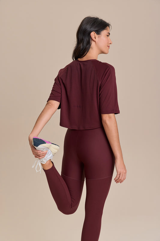 V Neopren Fit Line Leggings