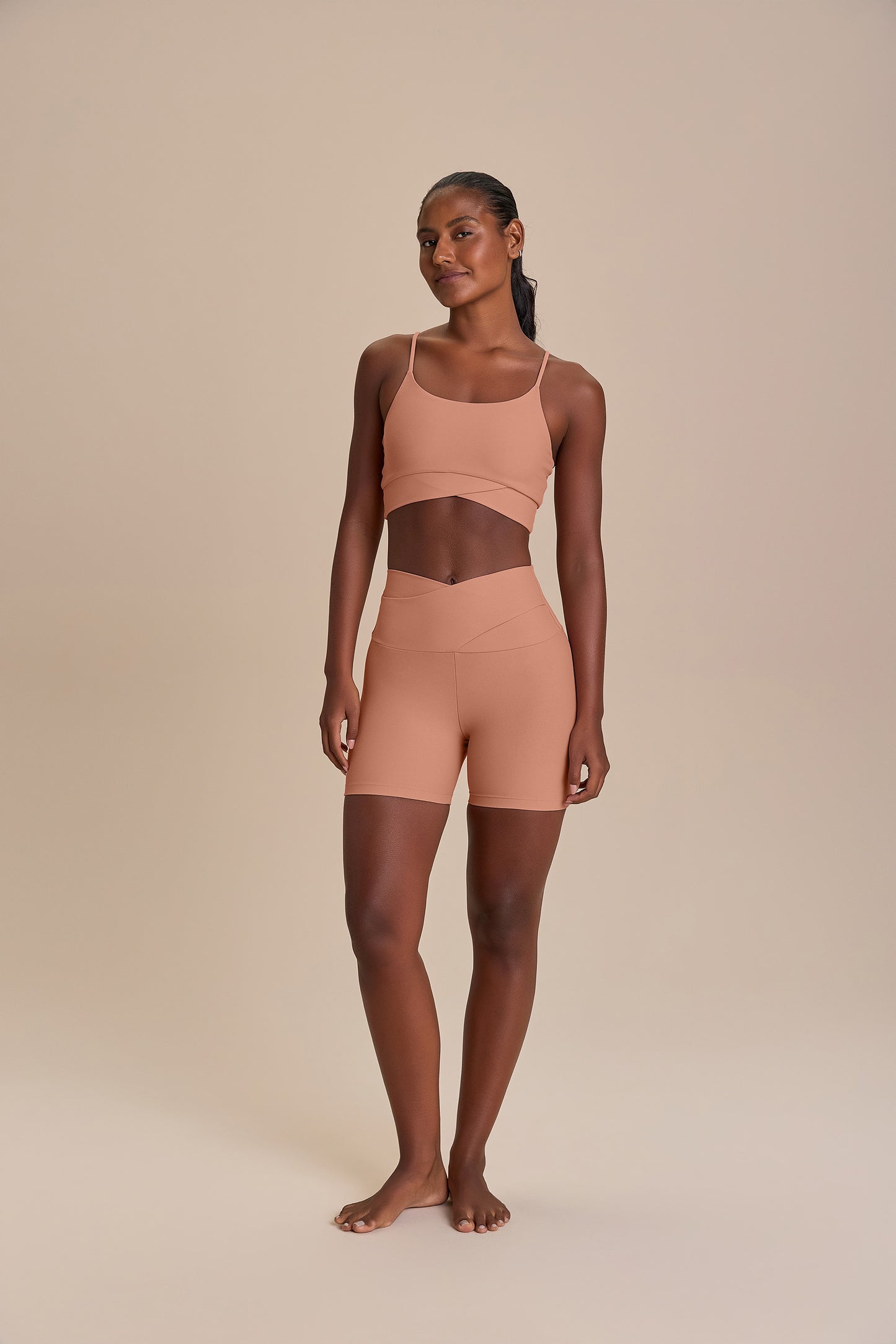 Cross Front Active® Shorts