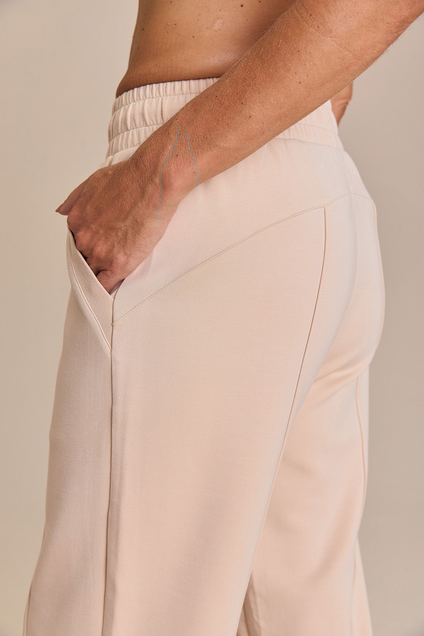 Modal Strips Sweat Pants