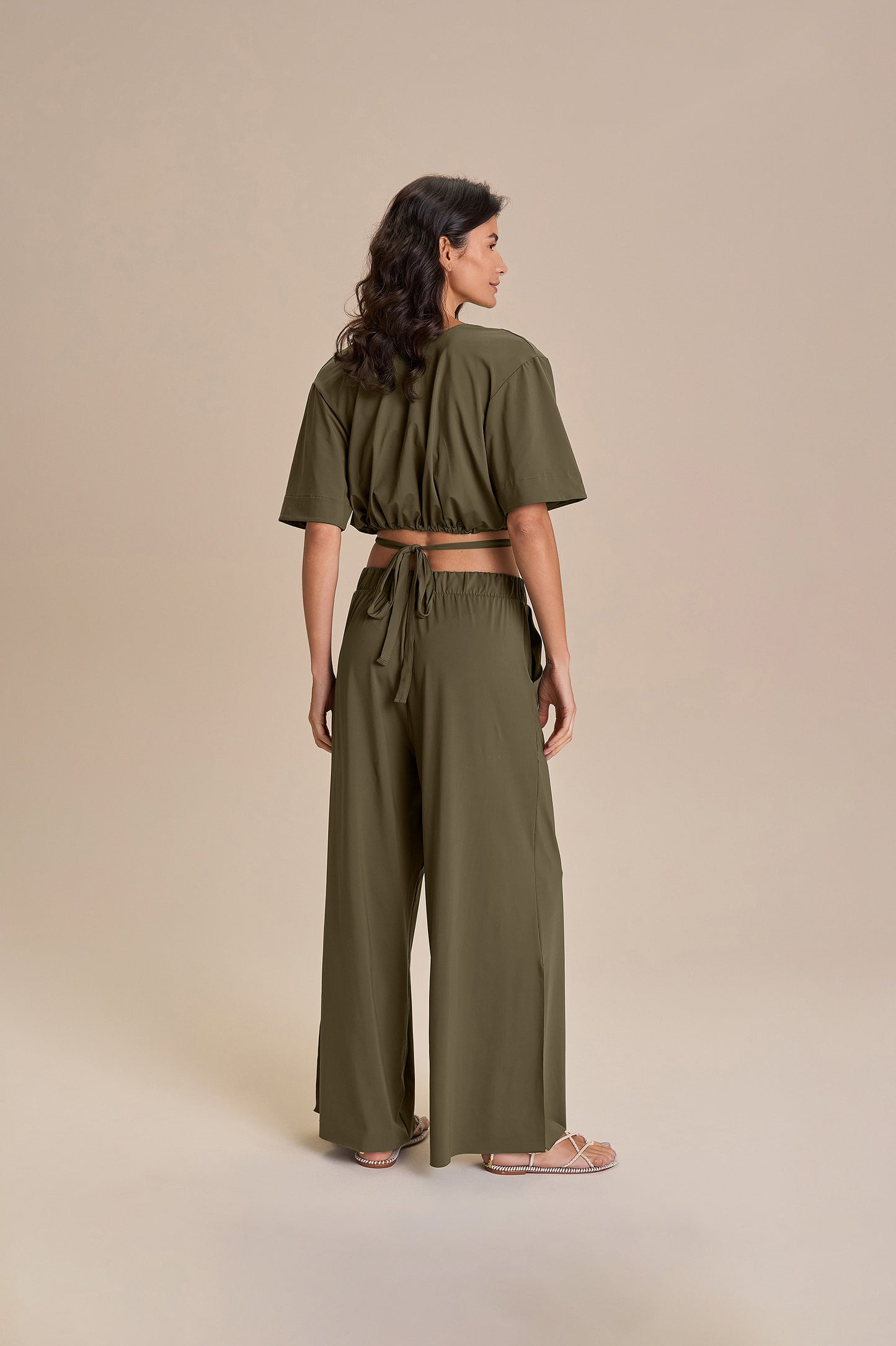 V Wide Blouse