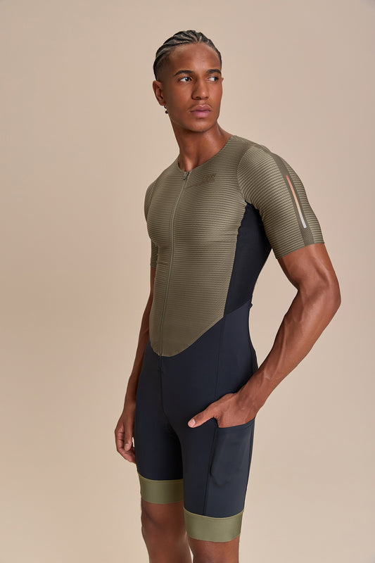 Men's Triathlon Bike Shorts Jumpsuit