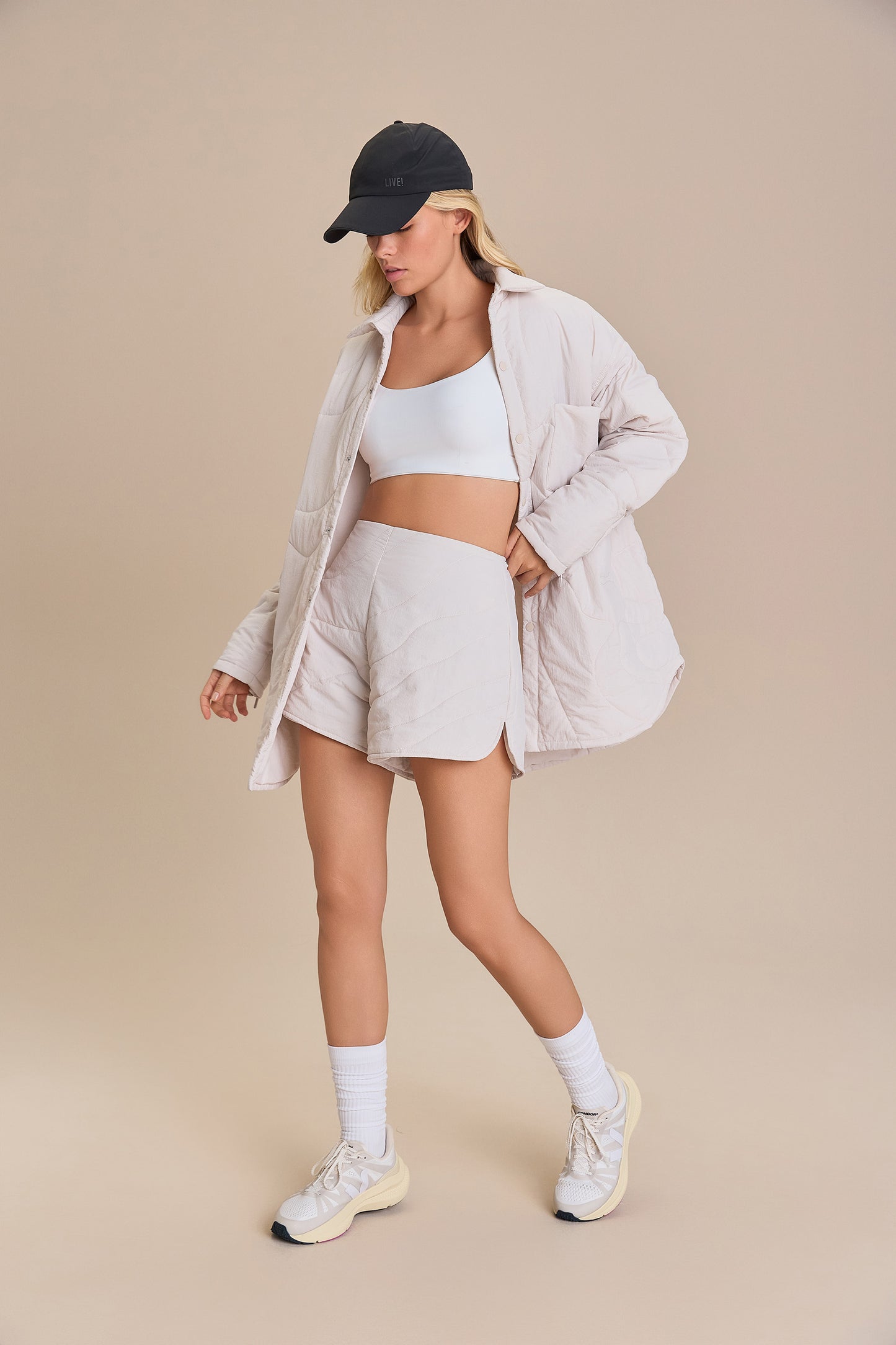 Breezy Nylon Quilted Shirt
