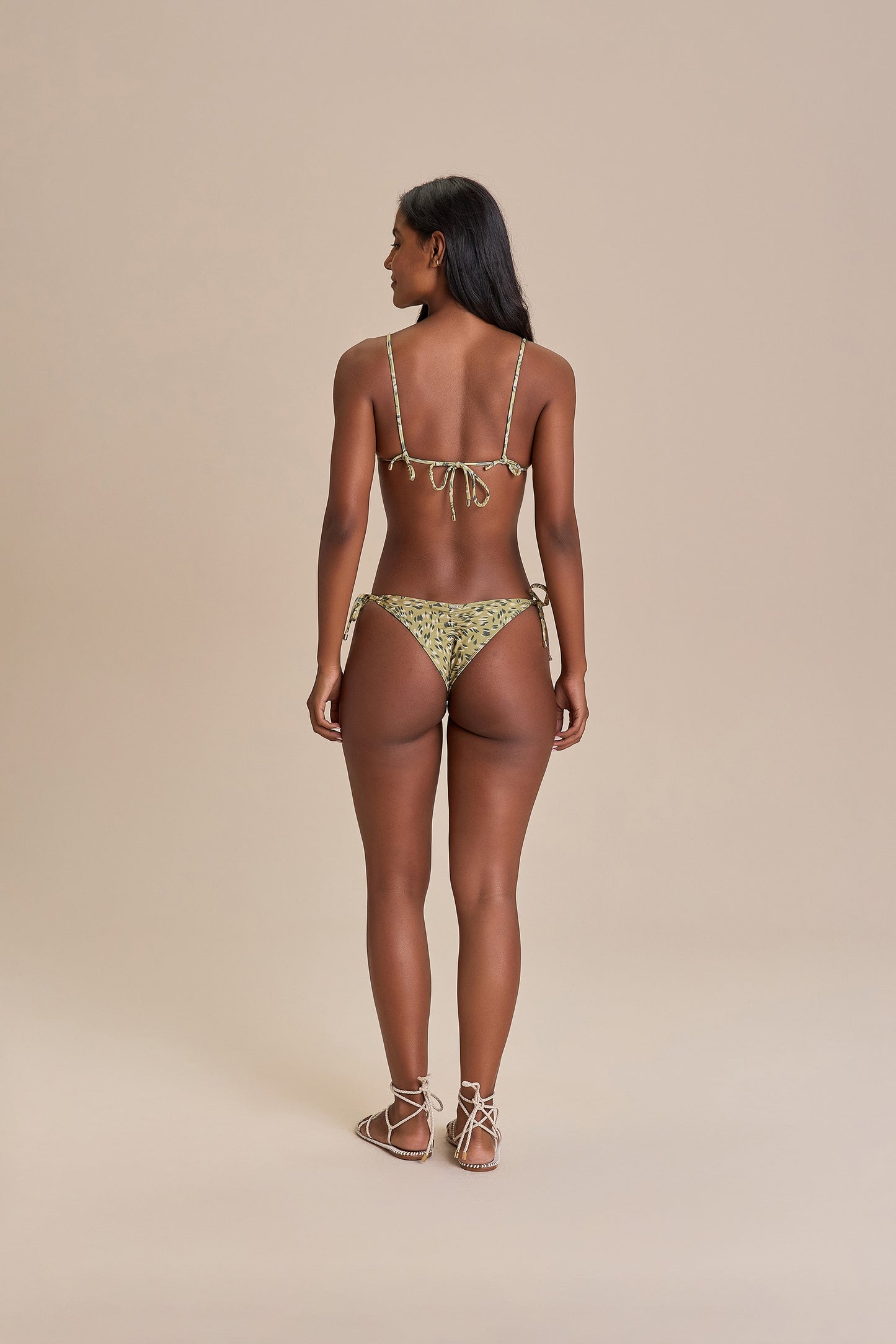 Ocean Petal Triangle Bikini Top