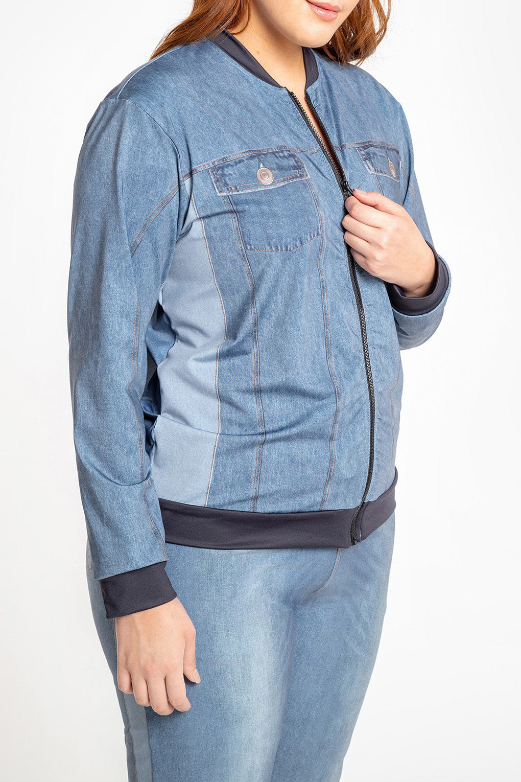 LIVE!+ Blend Denim Jacket